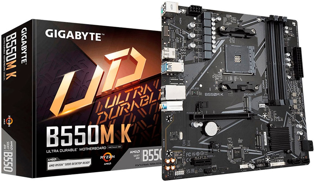 Gigabyte Mainboard »B550M K«