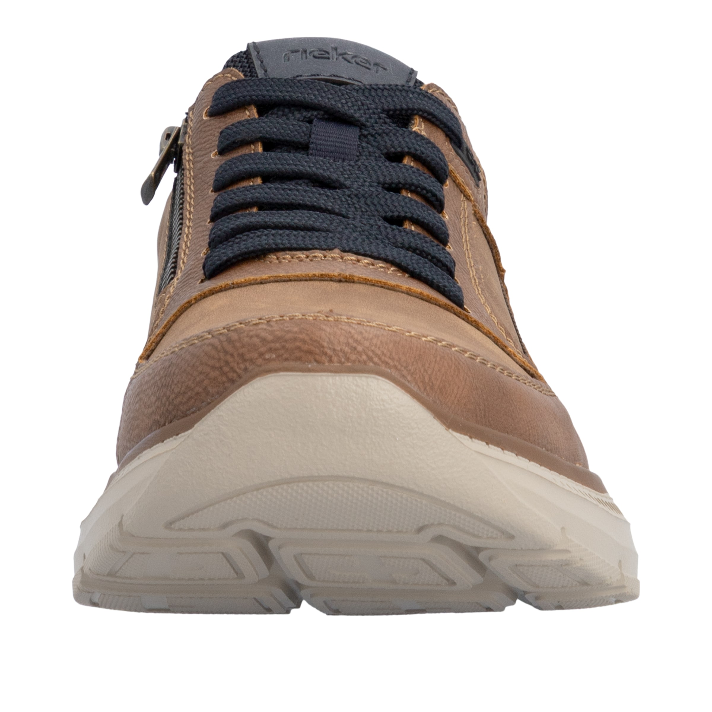 Rieker Sneaker  Schnürschuh, Halbschuh mit Kontrastbesatz, schmale Form