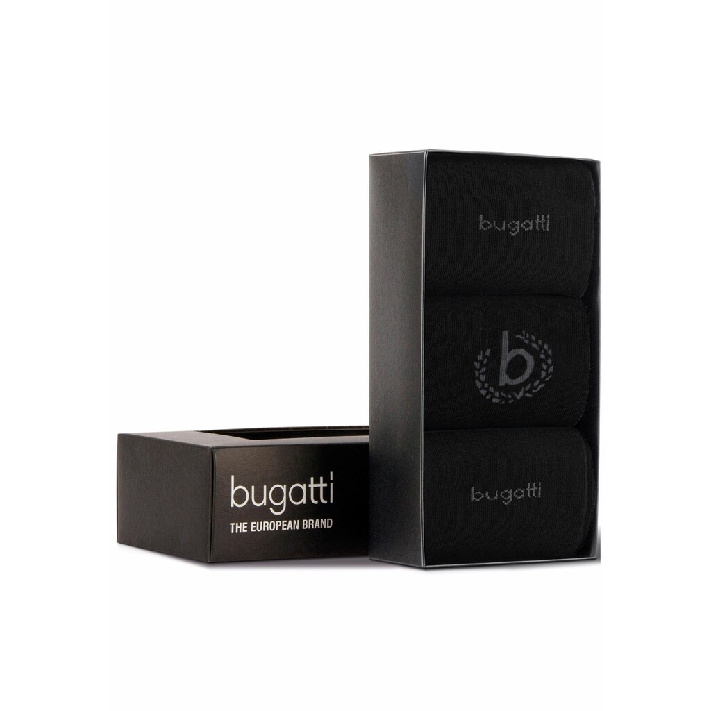 bugatti Businesssocken, (Box, 3 Paar)