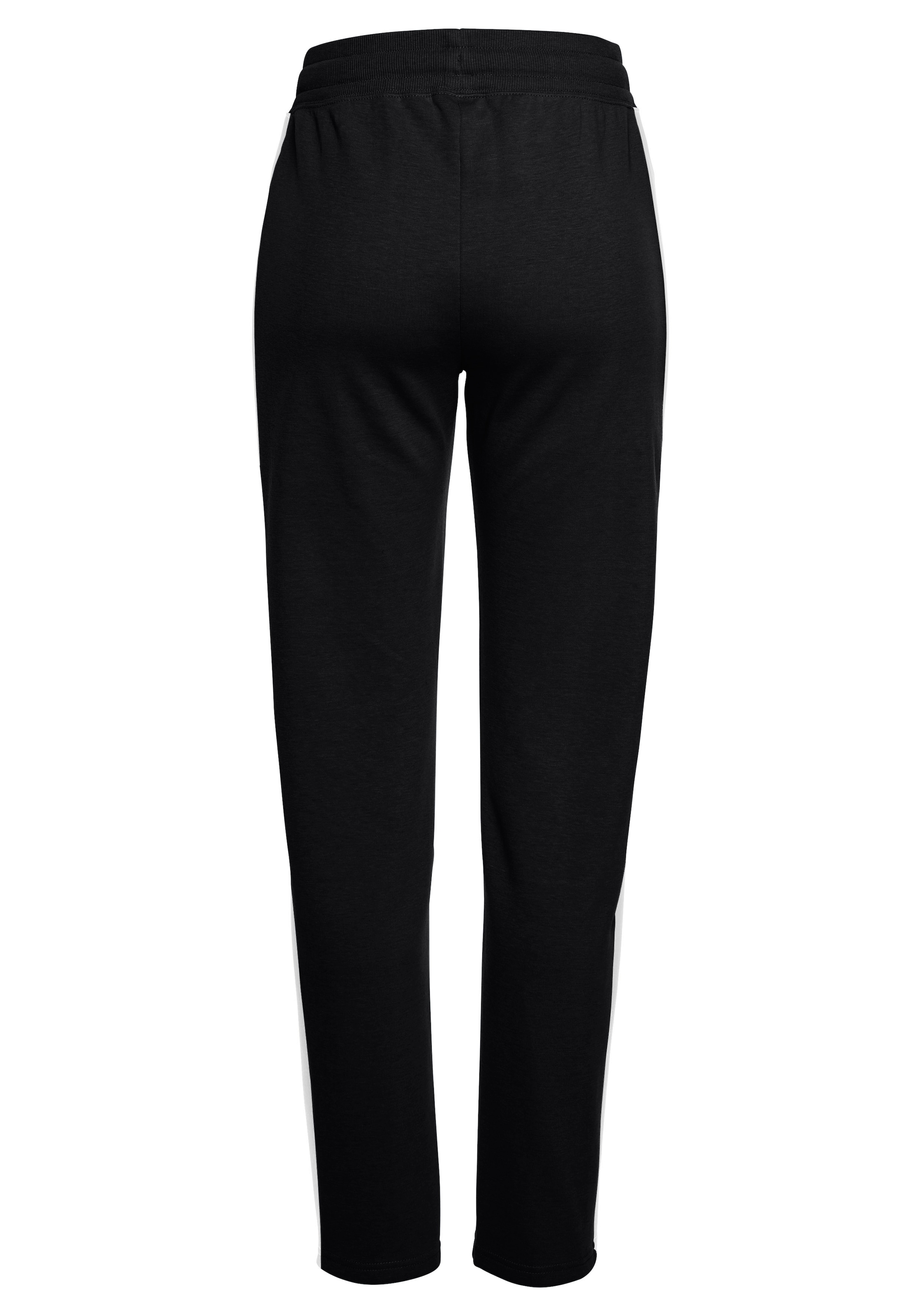 Bench. Loungewear Loungehose, mit Seitenstreifen und geradem Bein, Loungewear
