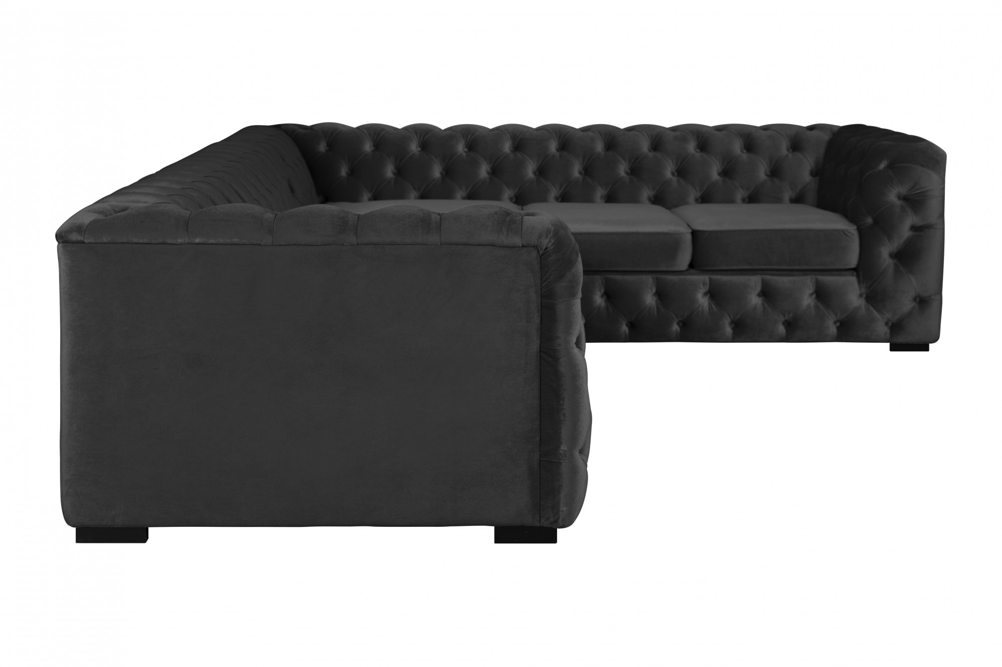 Guido Maria Kretschmer Home&Living Chesterfield-Sofa »KALINA L-Form«, hochwertige Chesterfield-Ausführung, sehr hochwertige Verarbeitung