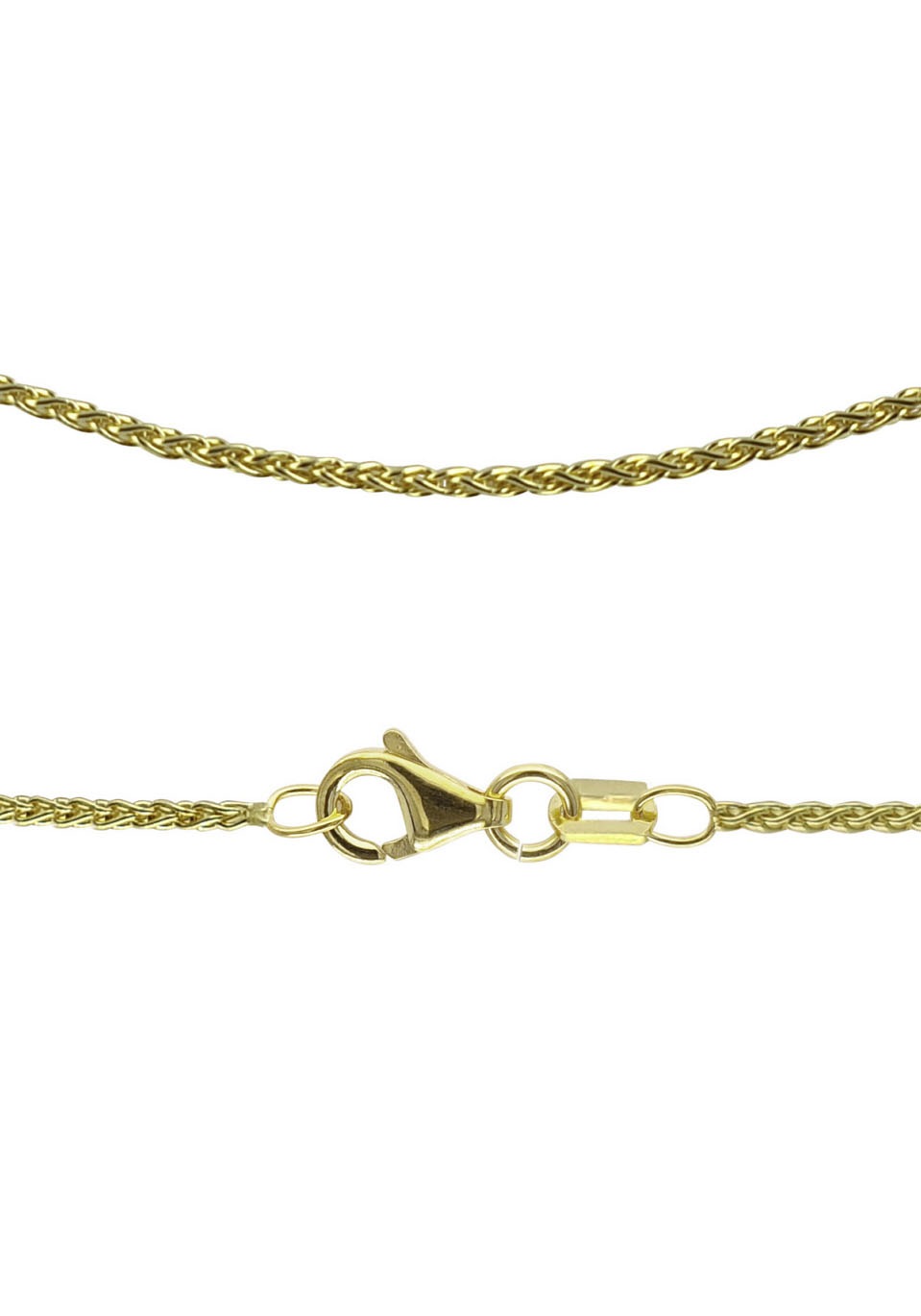 Collierkettchen »Schmuck Geschenk Gold 333 Halsschmuck Halskette Goldkette Zopfkette«,...