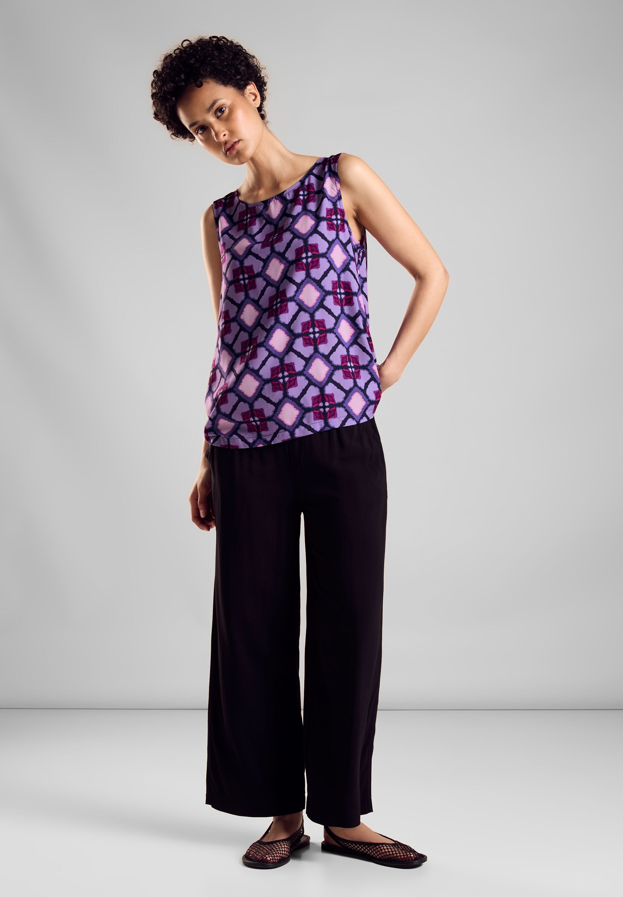 STREET ONE Blusentop, aus softer Viskose