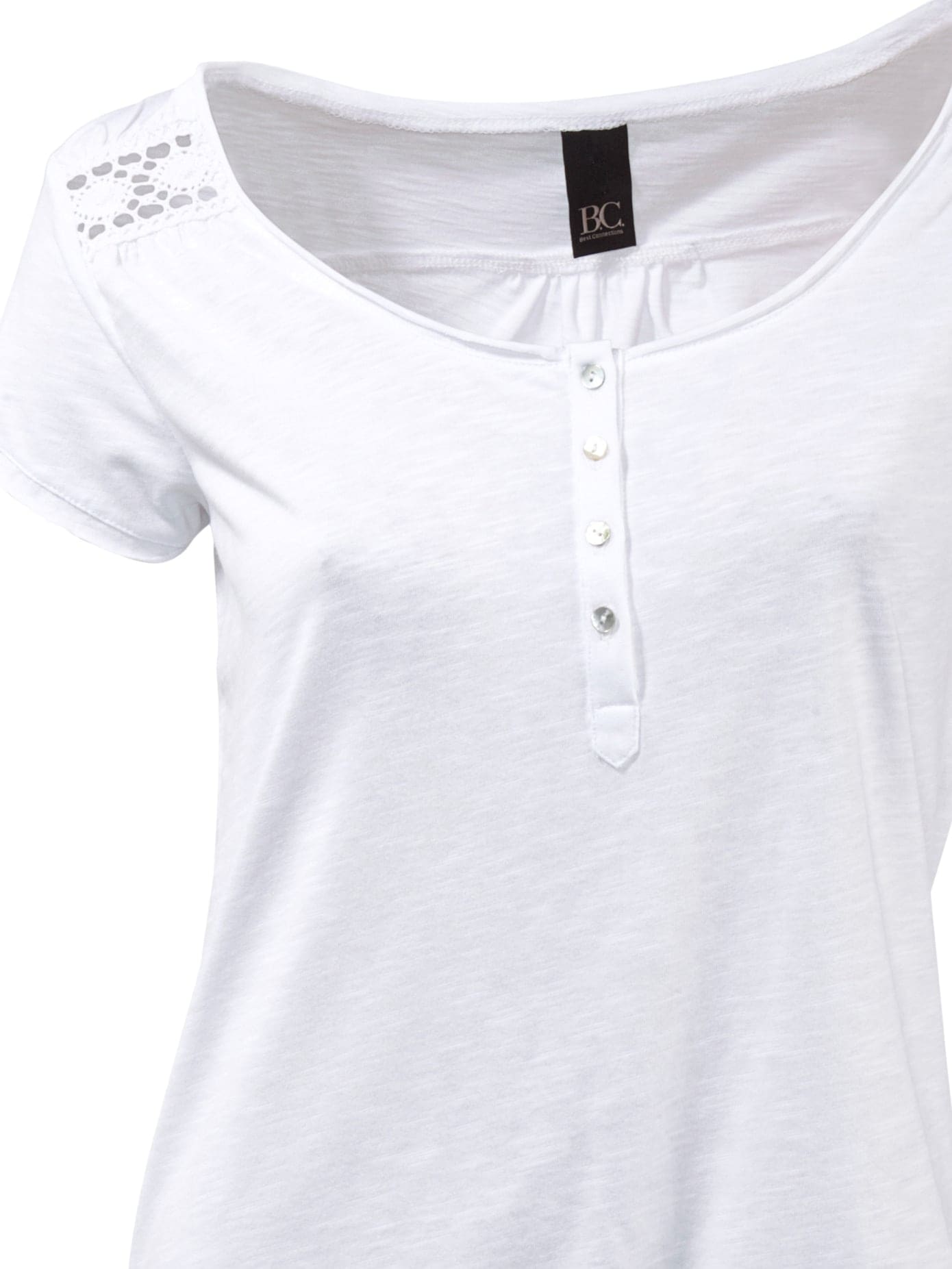 heine Rundhalsshirt »Rundhals-Shirt«, (1 tlg.)