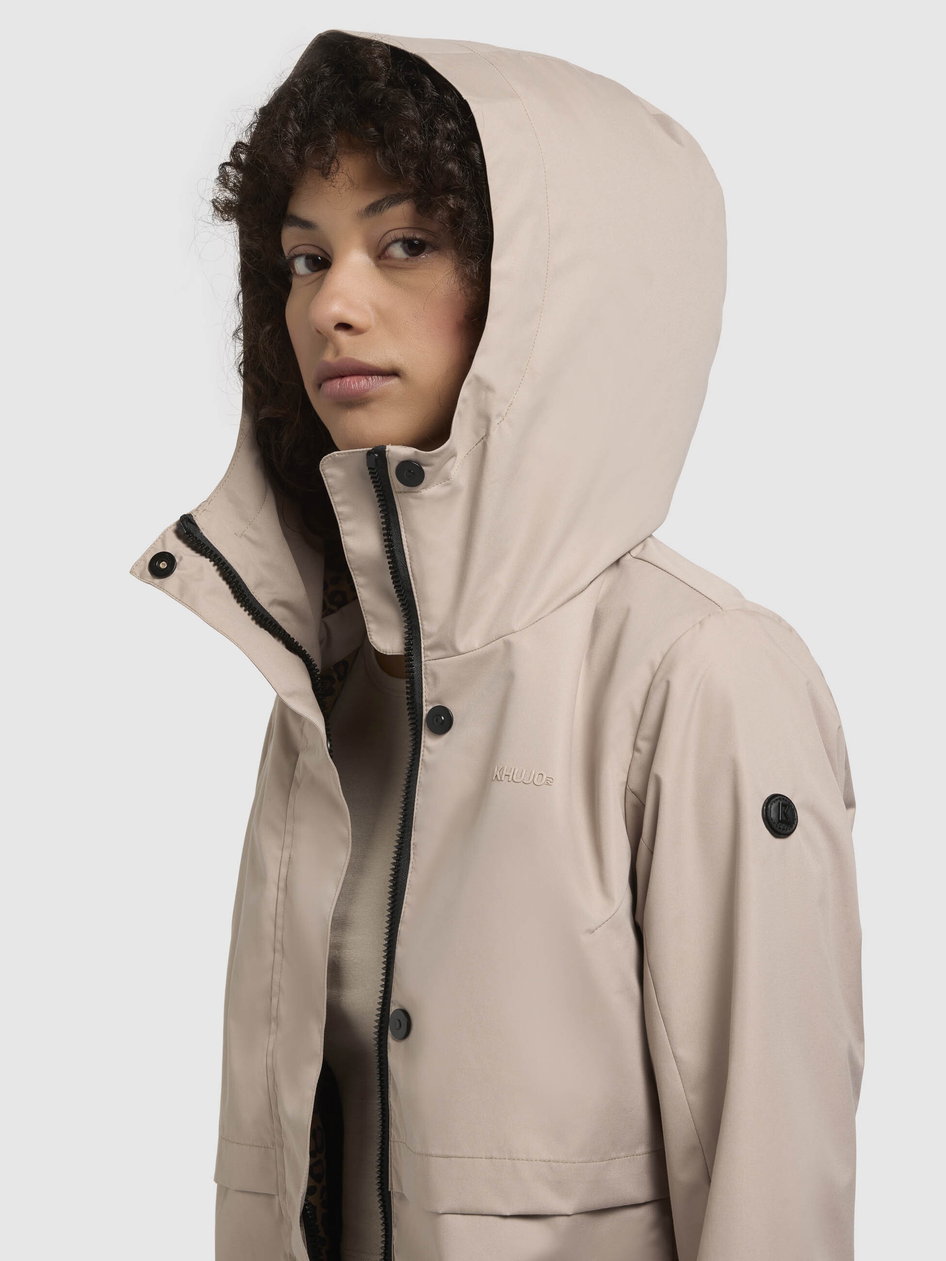 khujo Anorak »LOTTA«, mit Kapuze