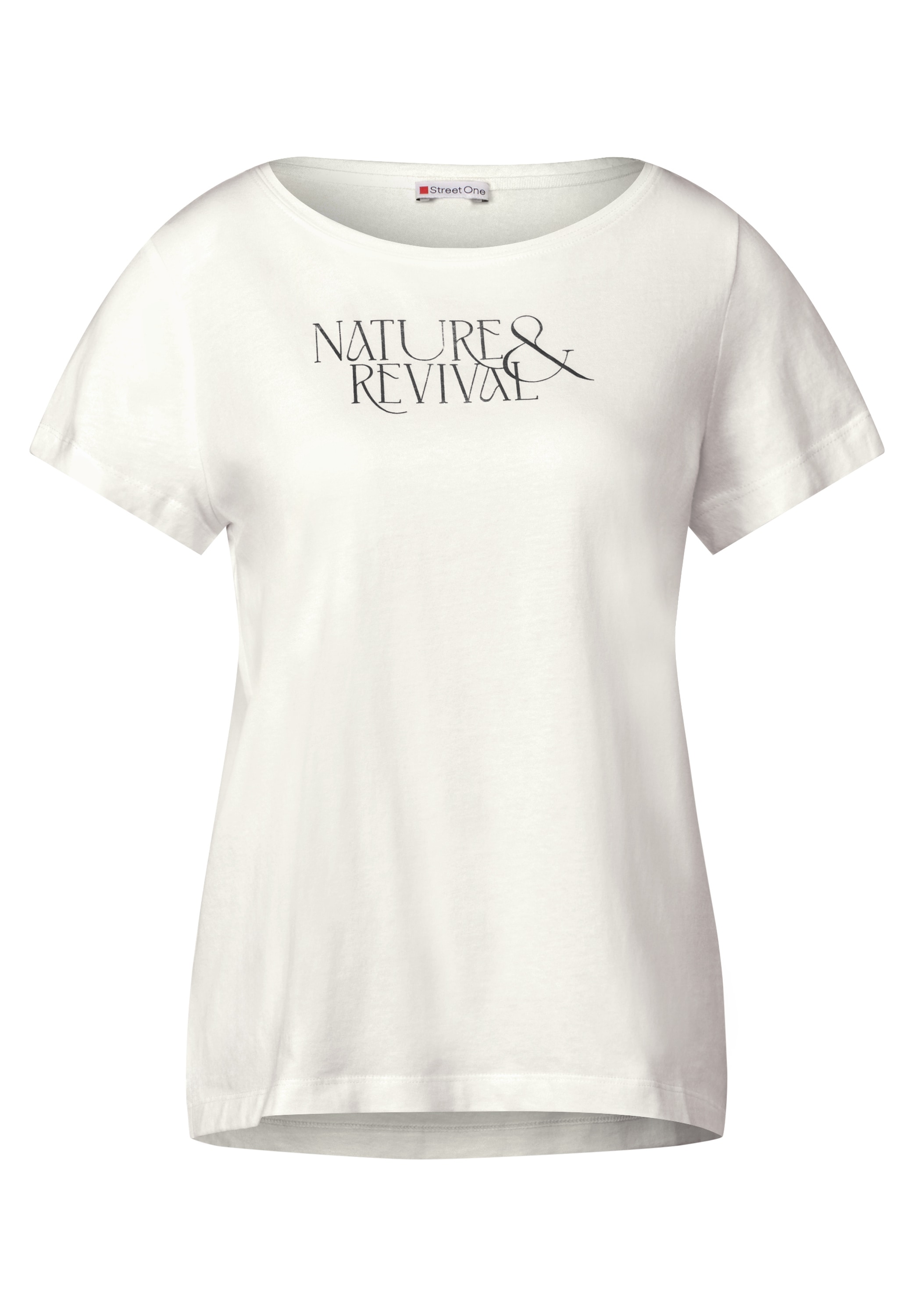 STREET ONE T-Shirt, im soften Baumwoll-Mix