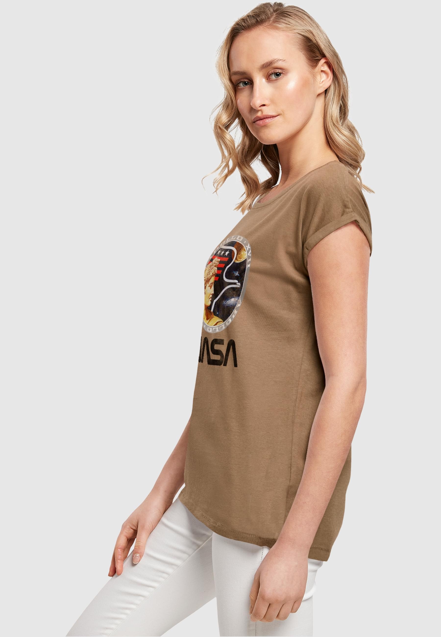 Merchcode T-Shirt »Merchcode Damen Ladies NASA - Apollo T-Shirt«, (1 tlg.)