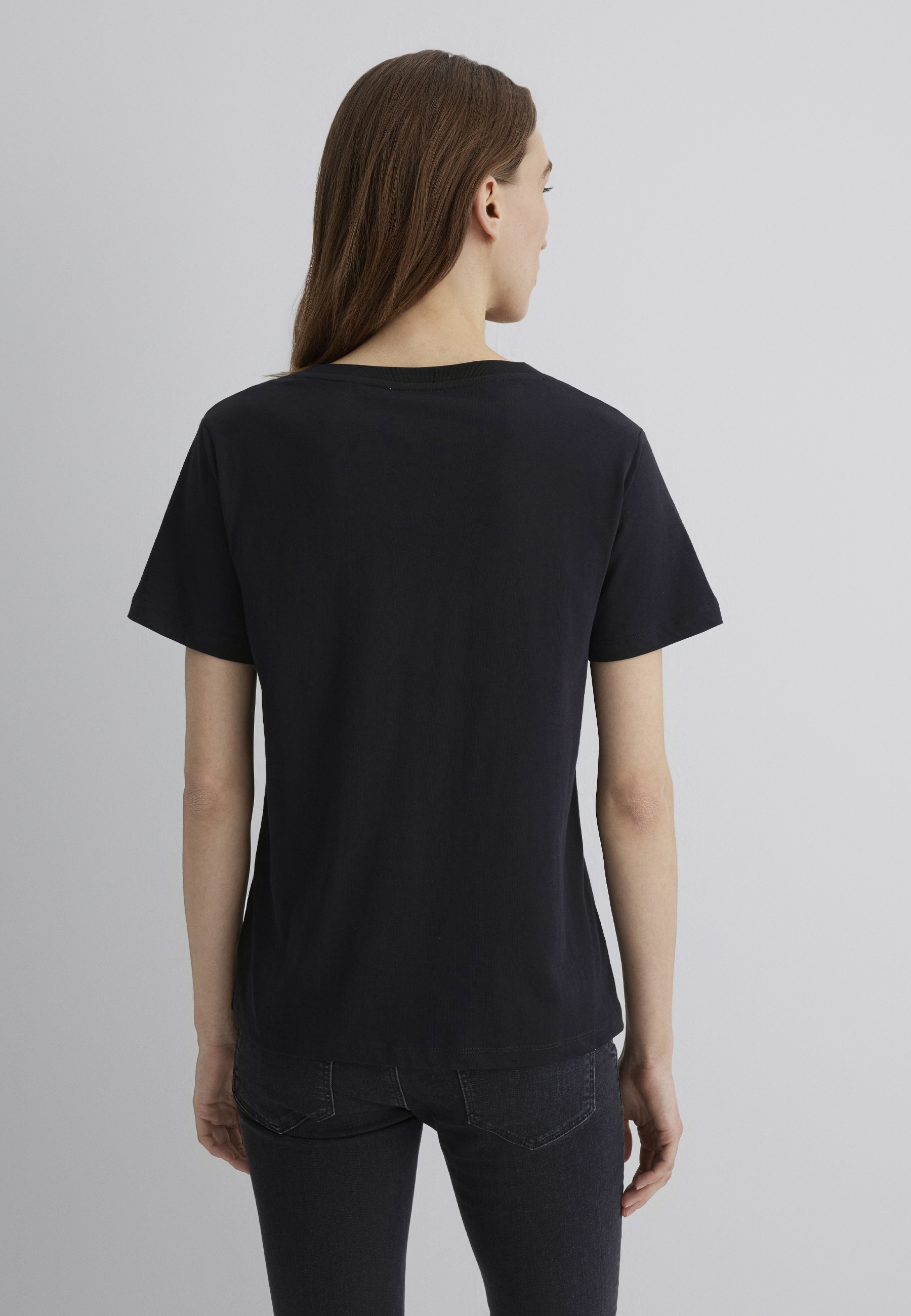 Mavi T-Shirt »V NECK T-SHIRT«, V-Neck T-Shirt
