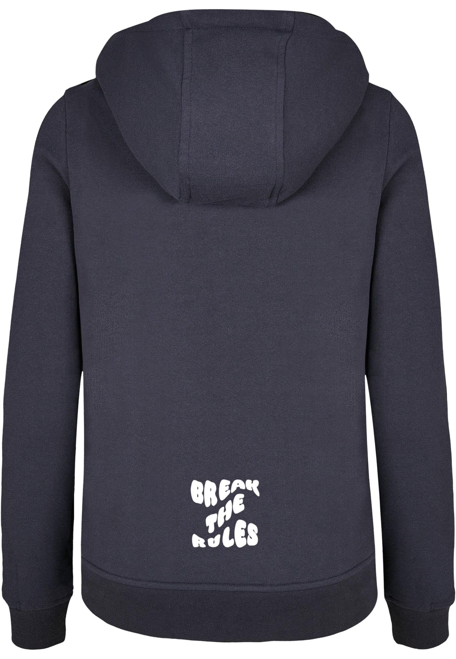 Merchcode Kapuzenpullover »Merchcode Damen Ladies Break The Rules Basic Hoody«, (1 tlg.)