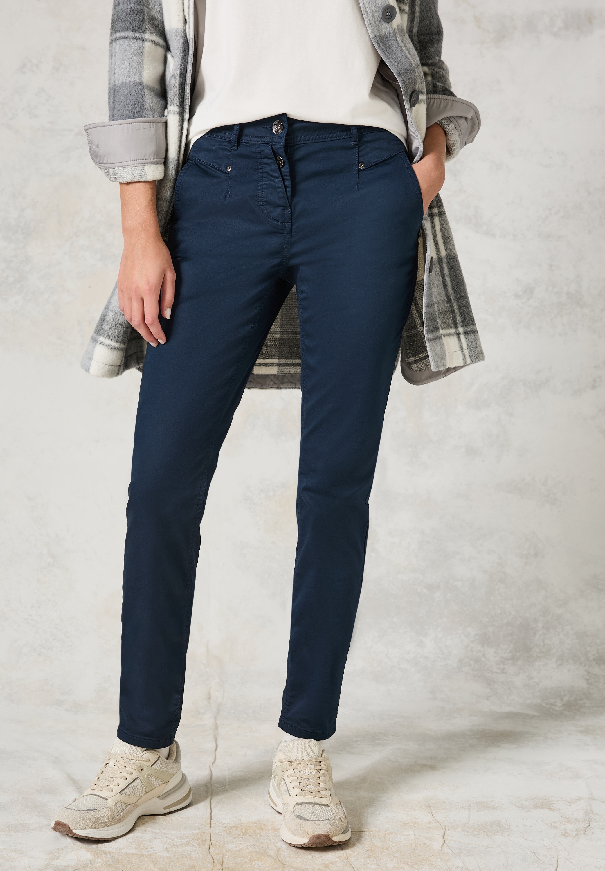 Cecil Boyfriend-Hose, 4-Pocket Style