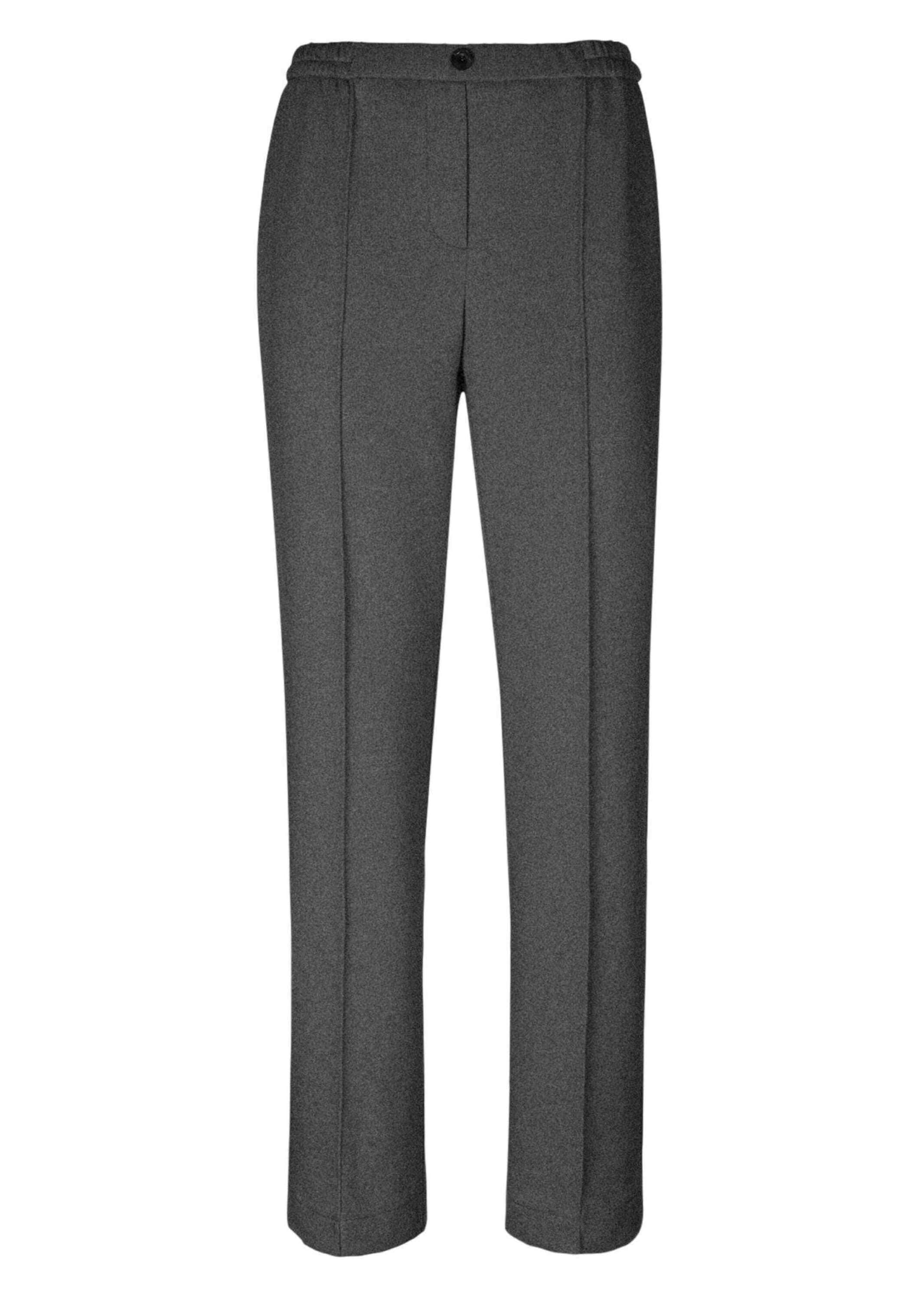 GOLDNER Schlupfhose "Wärmende Jerseyhose mit Schlupfbund" Abgesteppte Biesen für eine gepflegte Optik