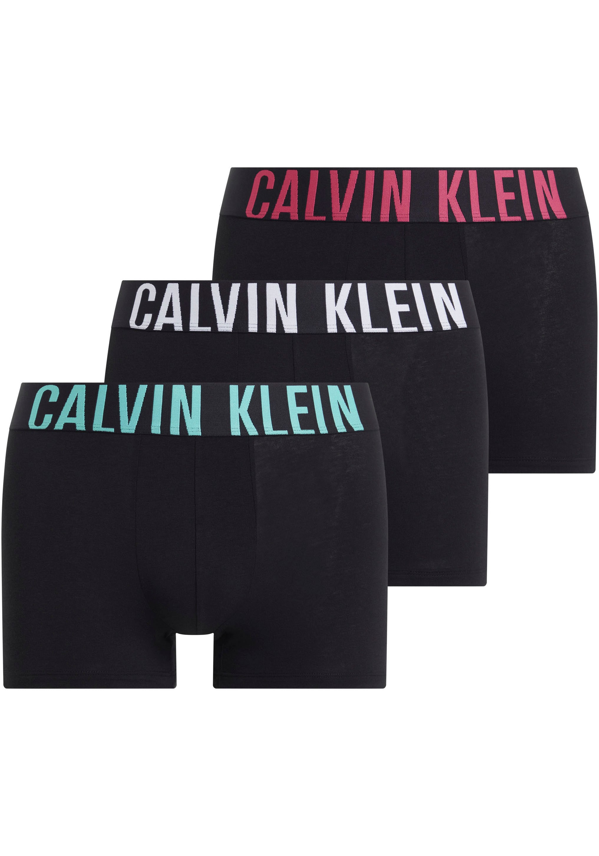 Calvin Klein Underwear Trunk "TRUNK 3PK", (Packung, 3 St., 3er), mit Logobund