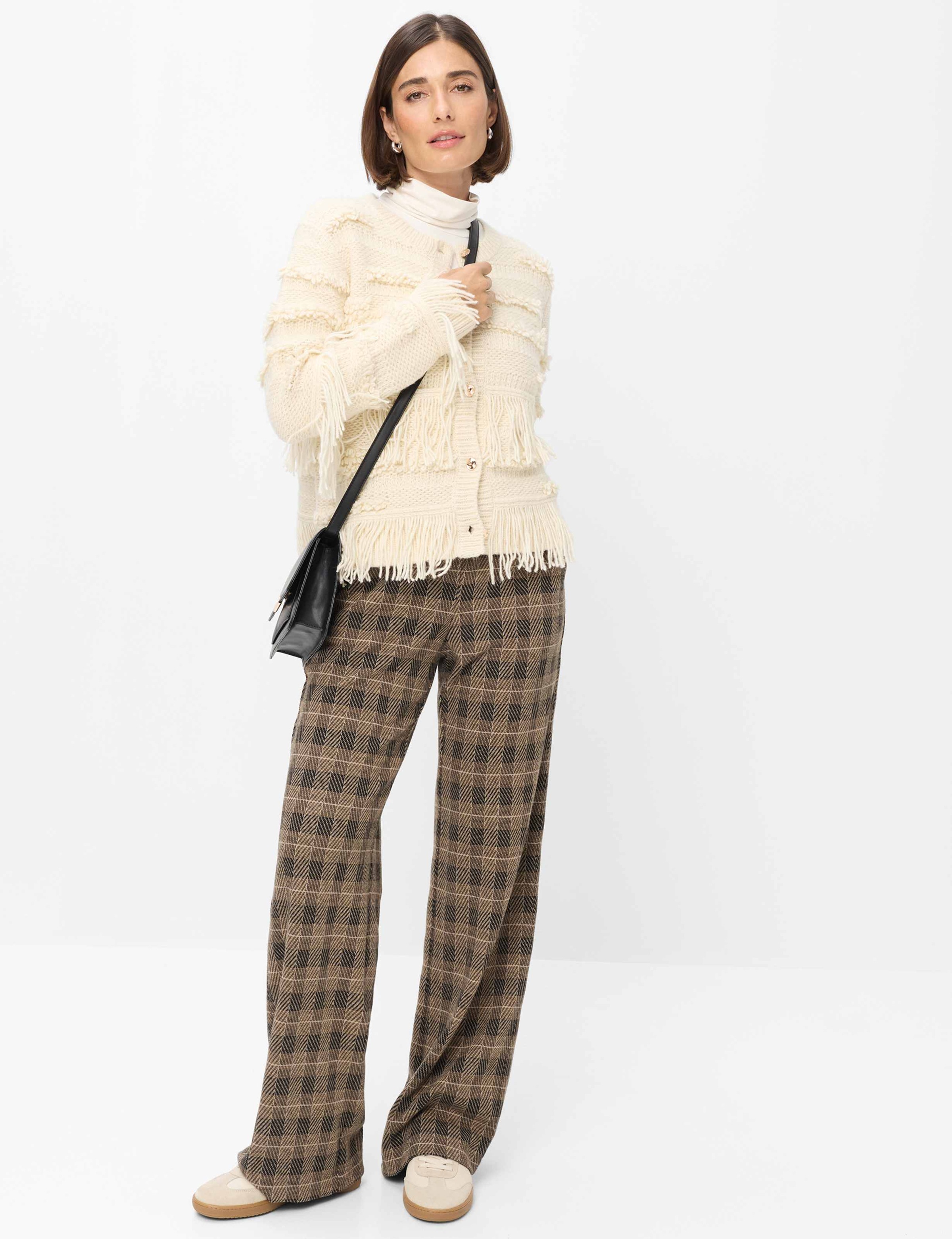 Brax Cardigan »Style AMELIE« Fancy Knit: Cardigan im Baumwolle-Wollmix