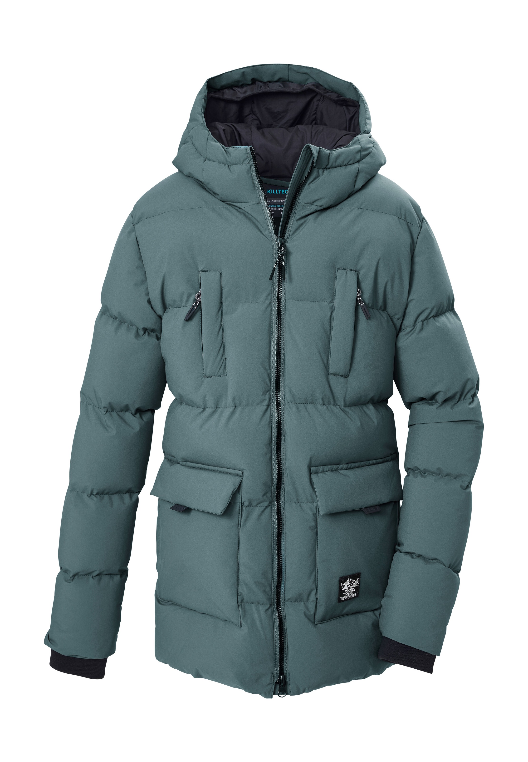 Killtec Steppmantel "KOW 159 BYS QLTD PRK" Winddichter, wasserabweisender Kinder Steppparka mit Teflon EcoElite™