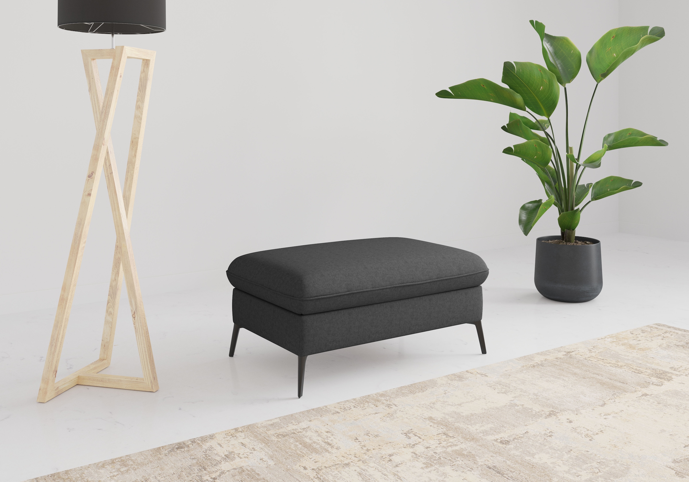 sit&more Polsterhocker "Emely", mit praktischen Stauraum günstig online kaufen
