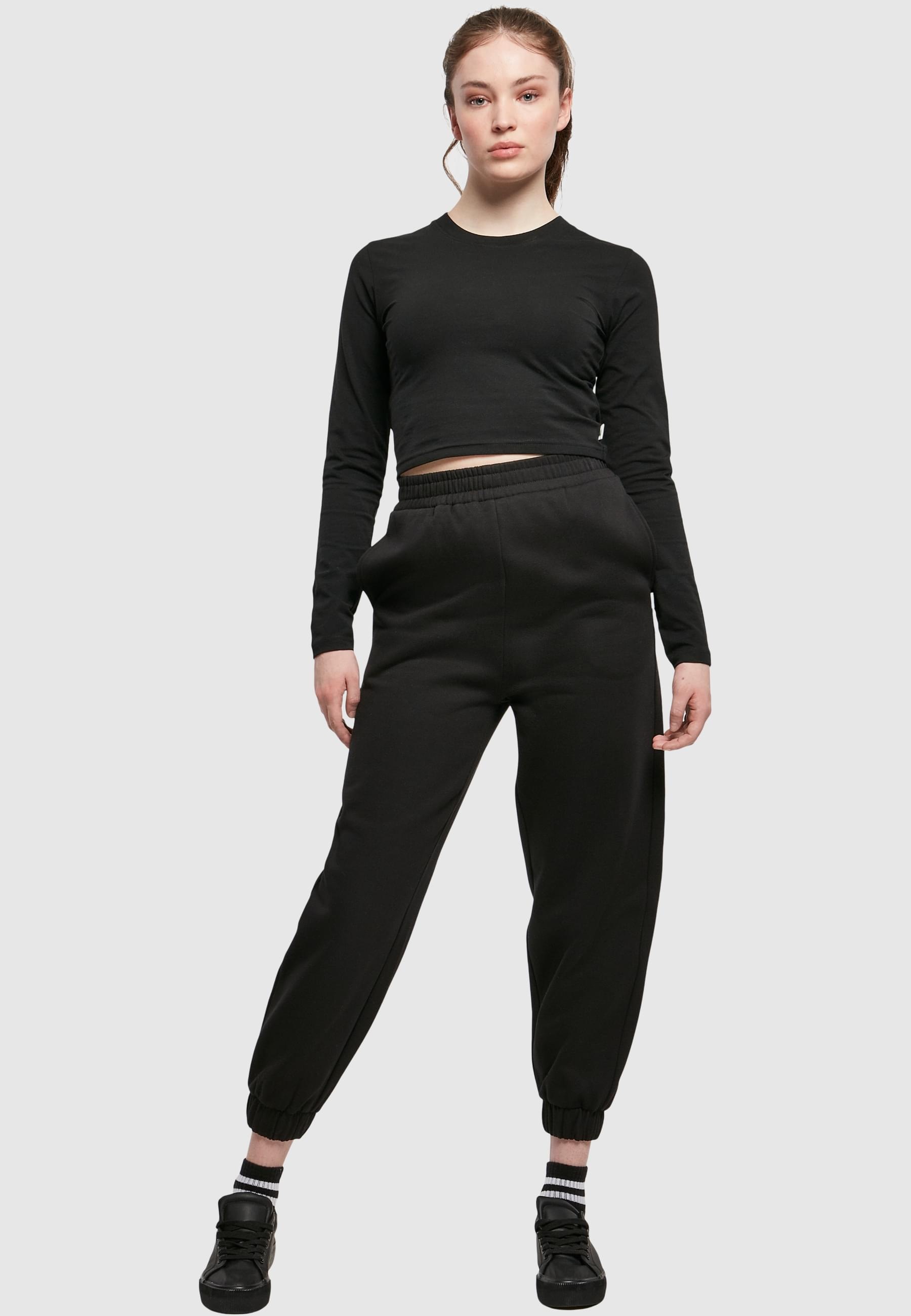 URBAN CLASSICS Stoffhose »Urban Classics Damen«, (1 tlg.)
