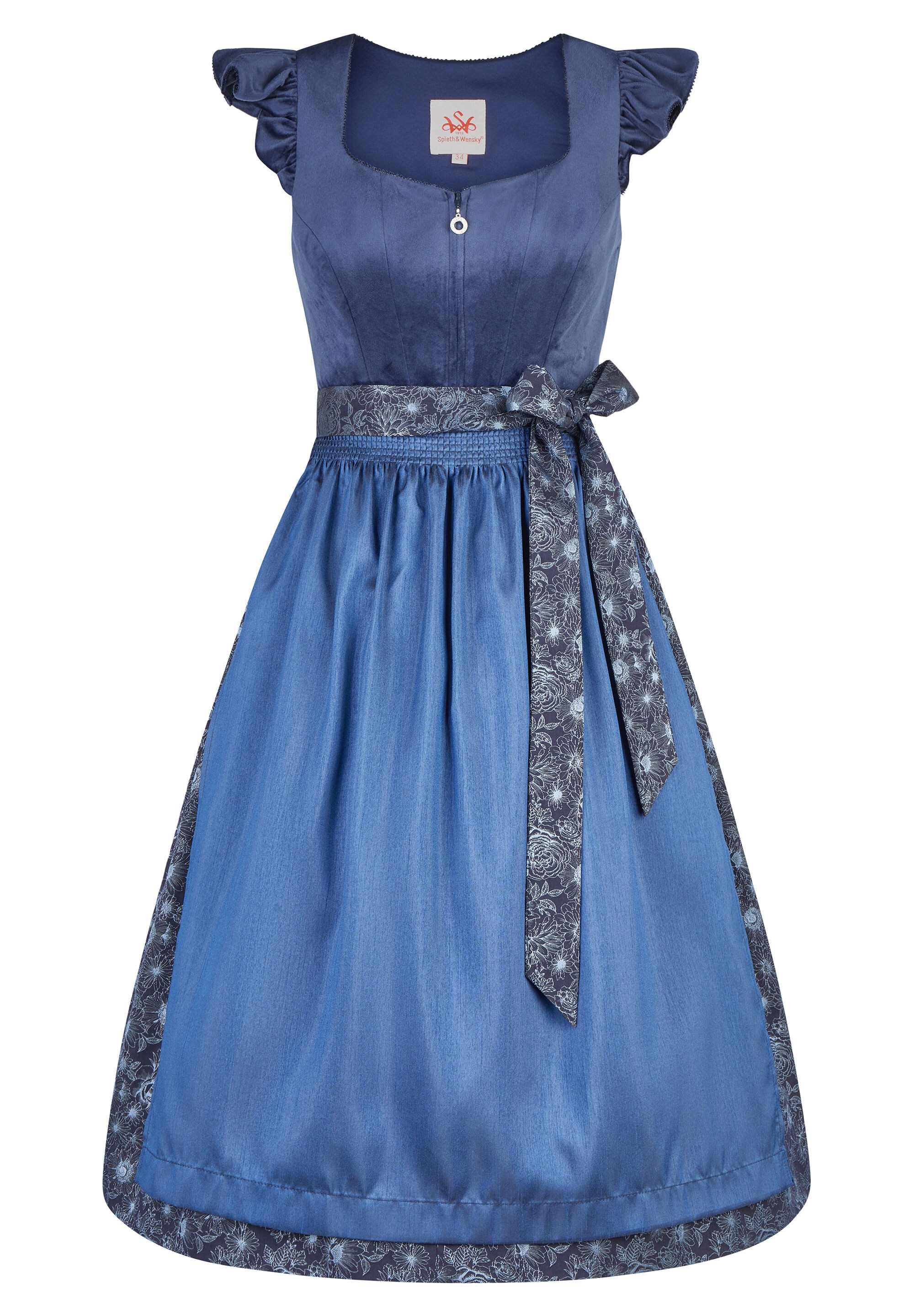 Spieth & Wensky Dirndl »Spieth & Wensky Dirndl Kendall« mit klassischer Trachtenoptik
