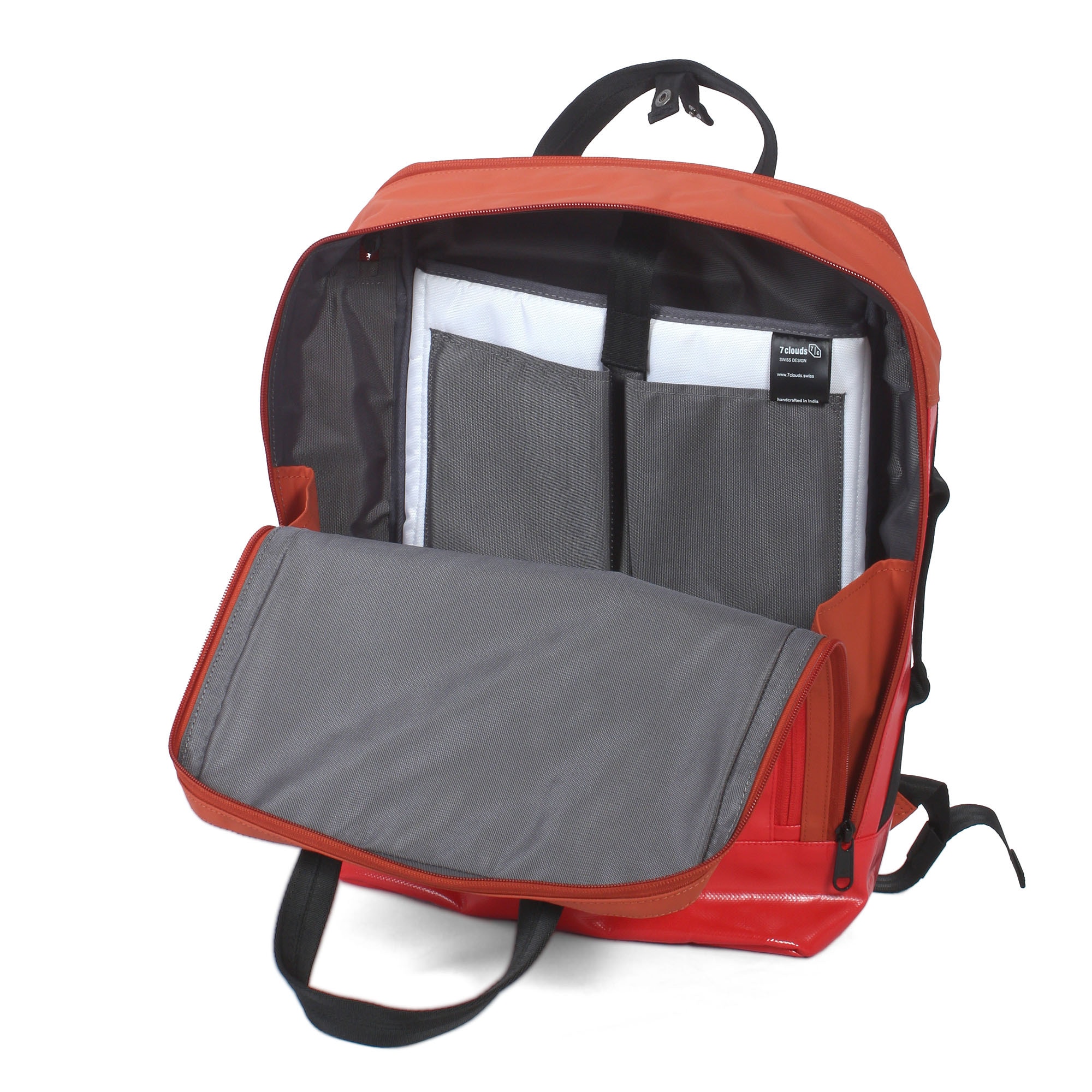 7clouds Laptoprucksack »Agal 7.3 M«, mit recyceltem PET