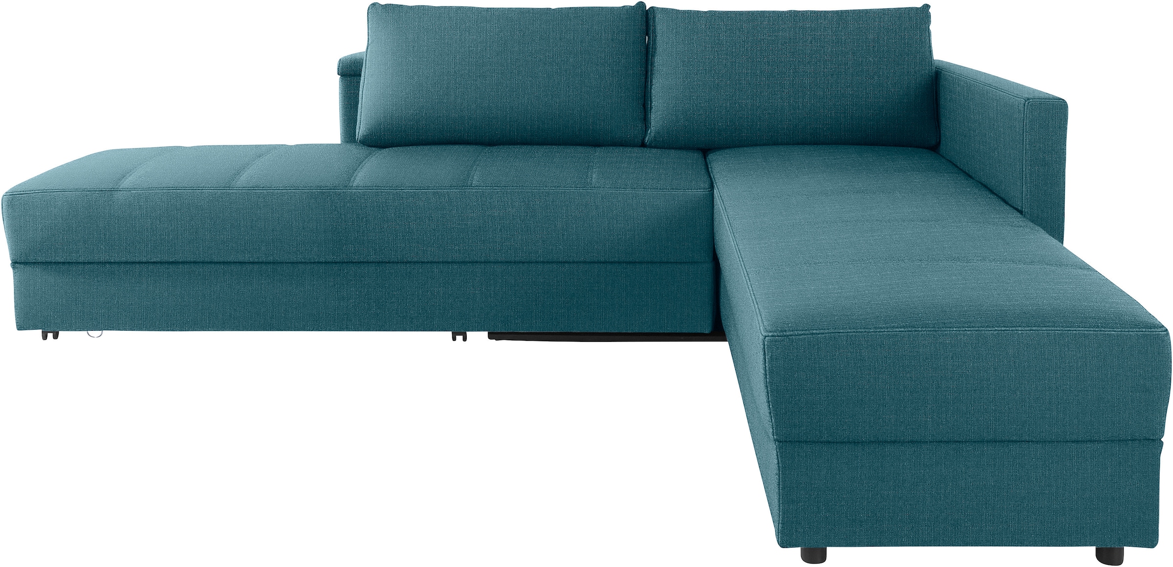 Ecksofa »LooksIII L-Form«, durch Drehfunktion zum Bett wandelbar, inklusive Staufach