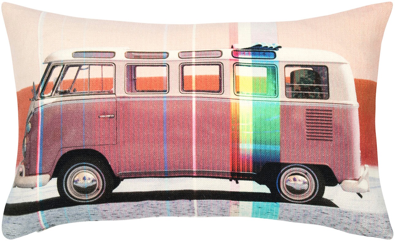 PAD Dekokissen "HOLIDAY" Made in Europe, Kissenhülle ohne Füllung, Motiv Bu günstig online kaufen