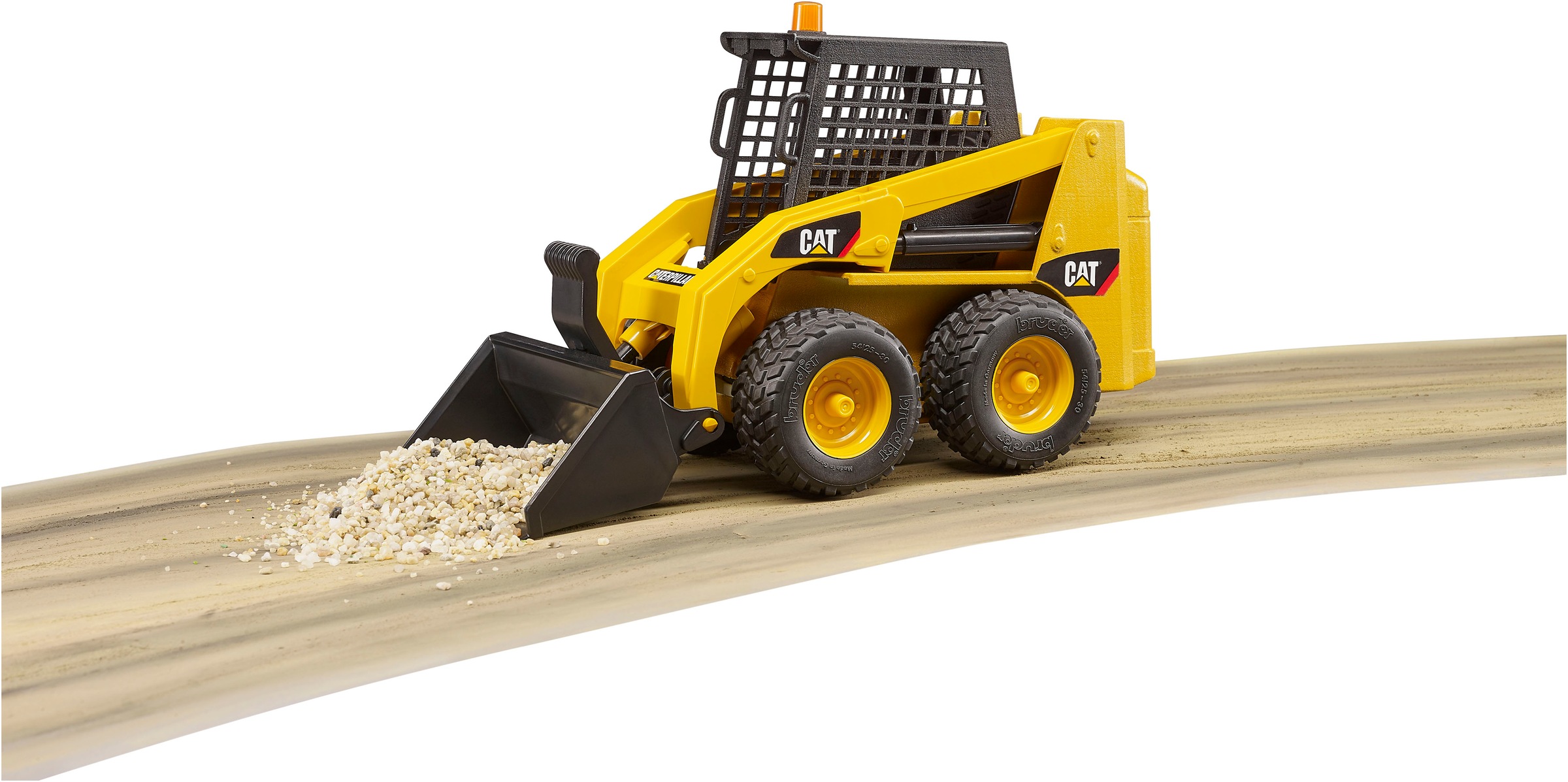 Bruder® Spielzeug-Radlader »Cat Kompaktlader 23 cm (02481)«, Made in Europe