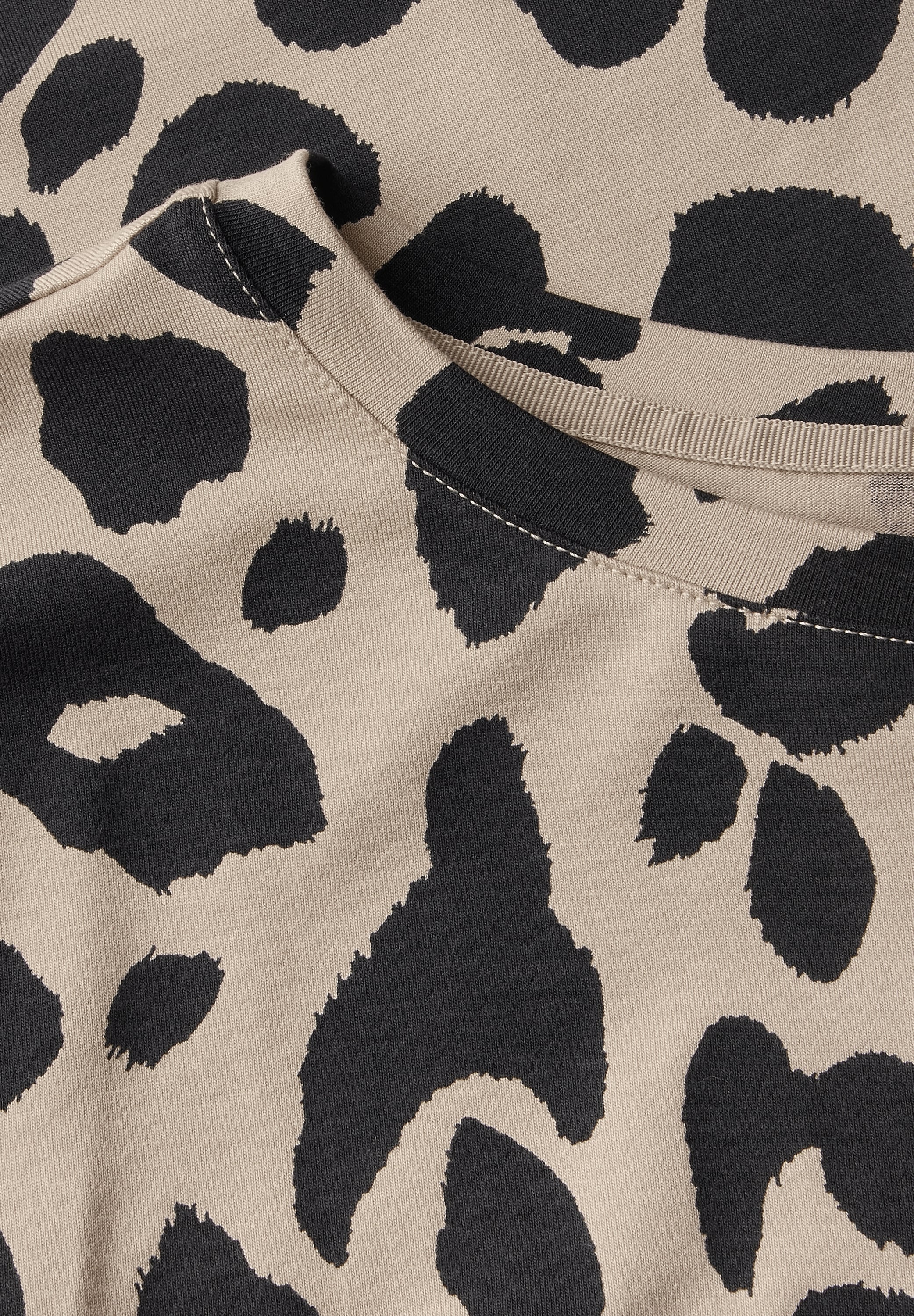 STREET ONE T-Shirt »NEW CRISTA«, im Leo-Look