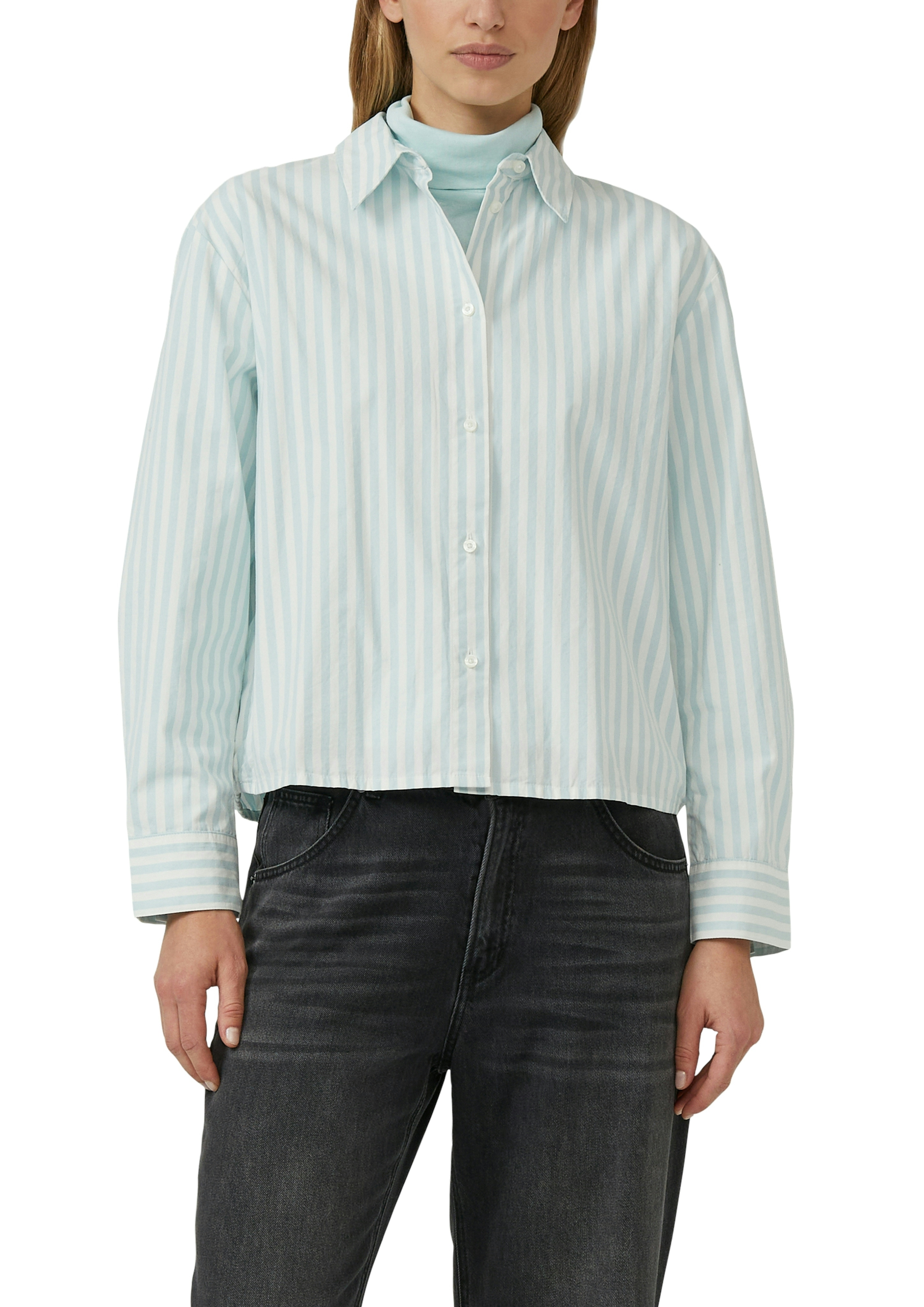 s.Oliver Hemdbluse mit Streifen Muster