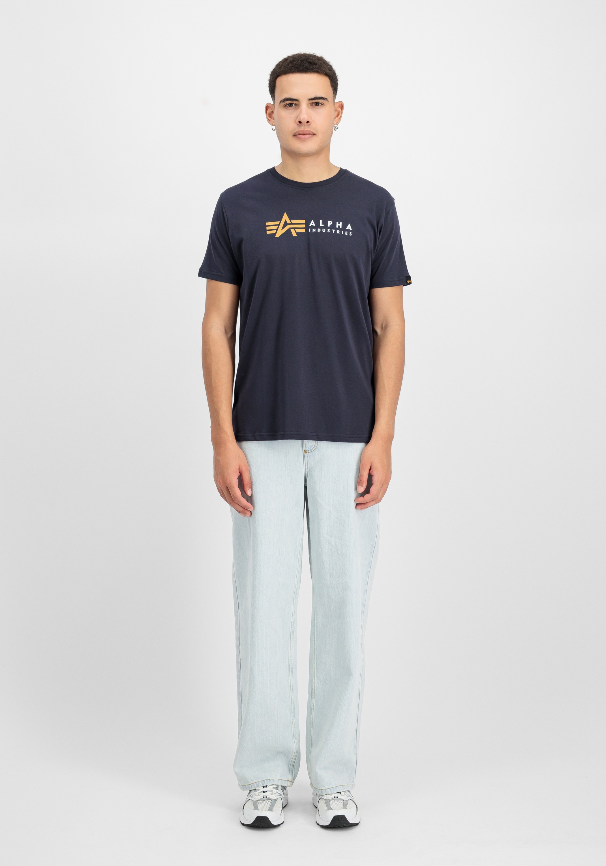 Thumbnail - Alpha Industries T-Shirt "Alpha Industries Men - T-Shirts Alpha Label T-Shirt"