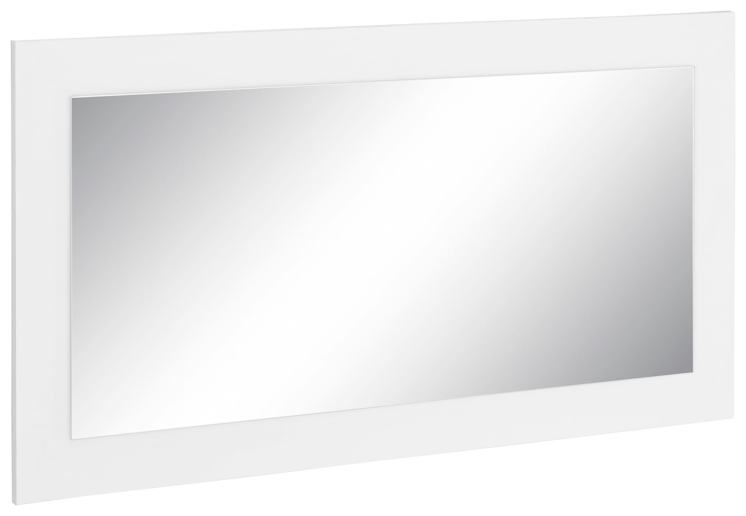 BORCHARDT MÖBEL Spiegel "Vaasa", B/H/T: 75cm x 40cm x 2cm, Breite 75cm, weiß, Flur, Spiegel, mit Rahmen