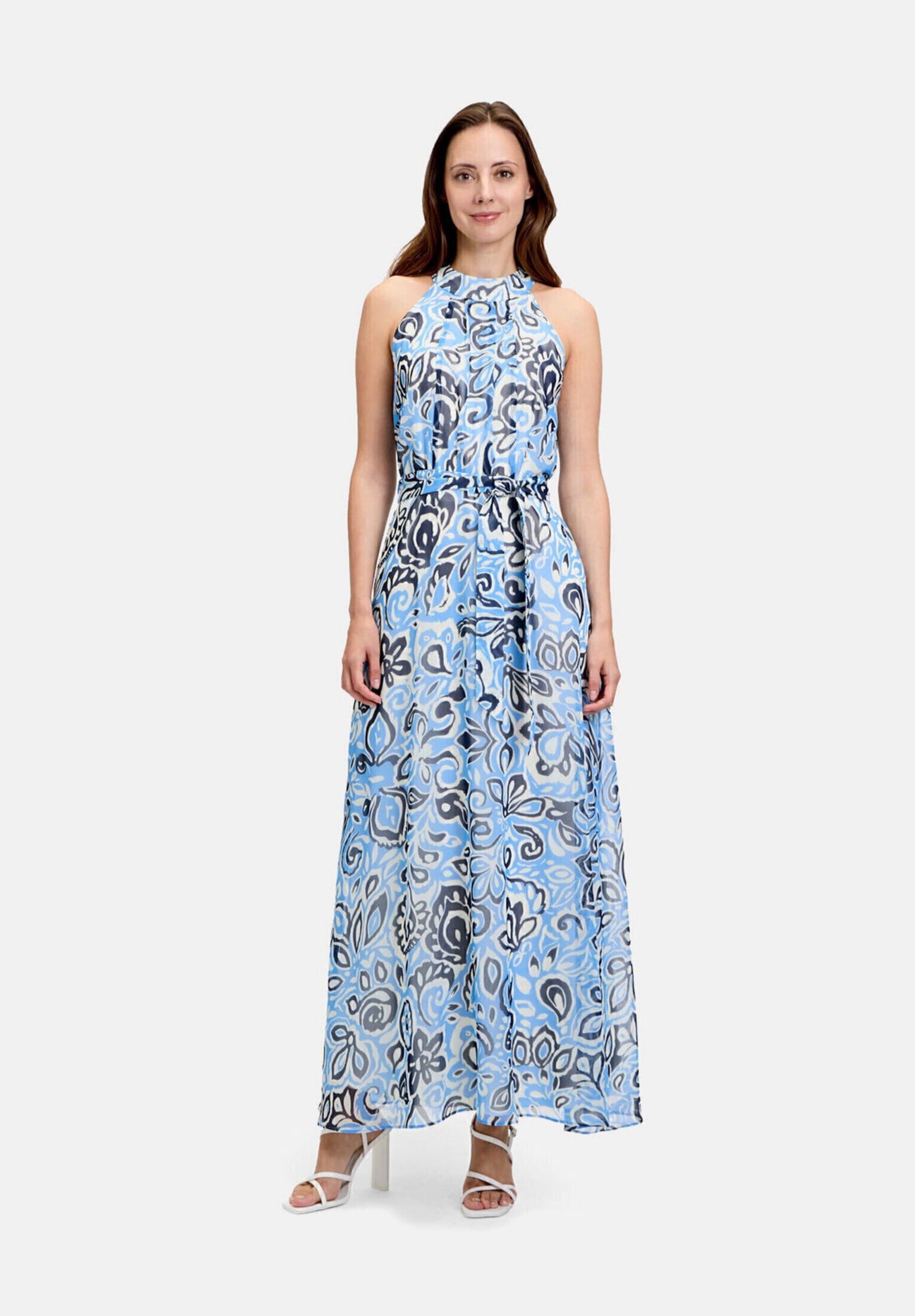 Betty&Co Chiffonkleid »Damen ohne Arm« Ohne Tasche Nahtführung