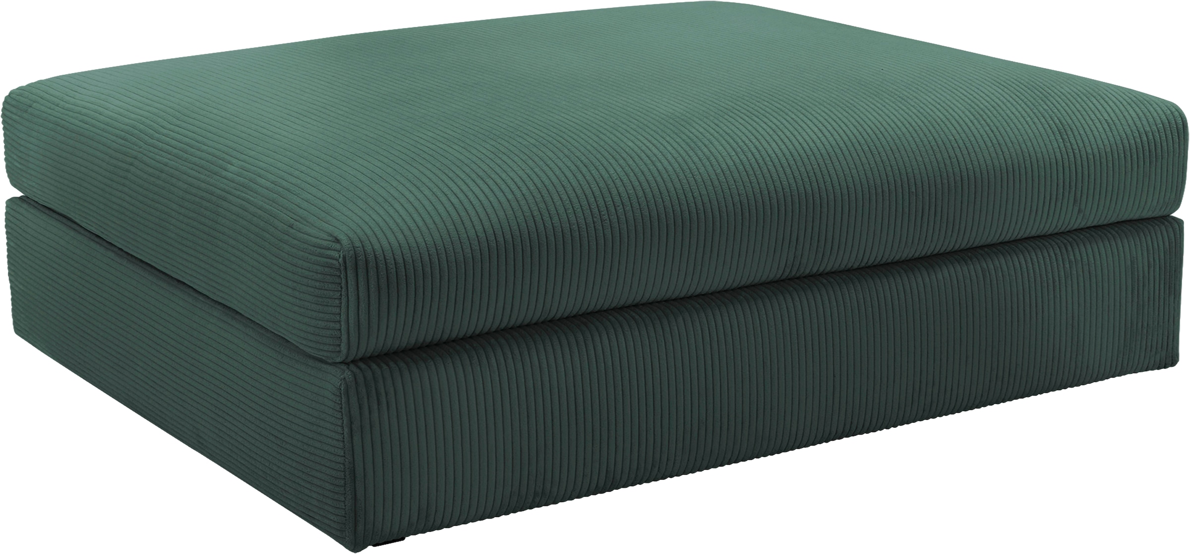 OTTO home Polsterhocker "Soft&Cosy XXL, B: 125 cm - OTTO. Verlässliche Qualität." Mega-Hocker, in Cord oder Chenille-Struktur wählbar