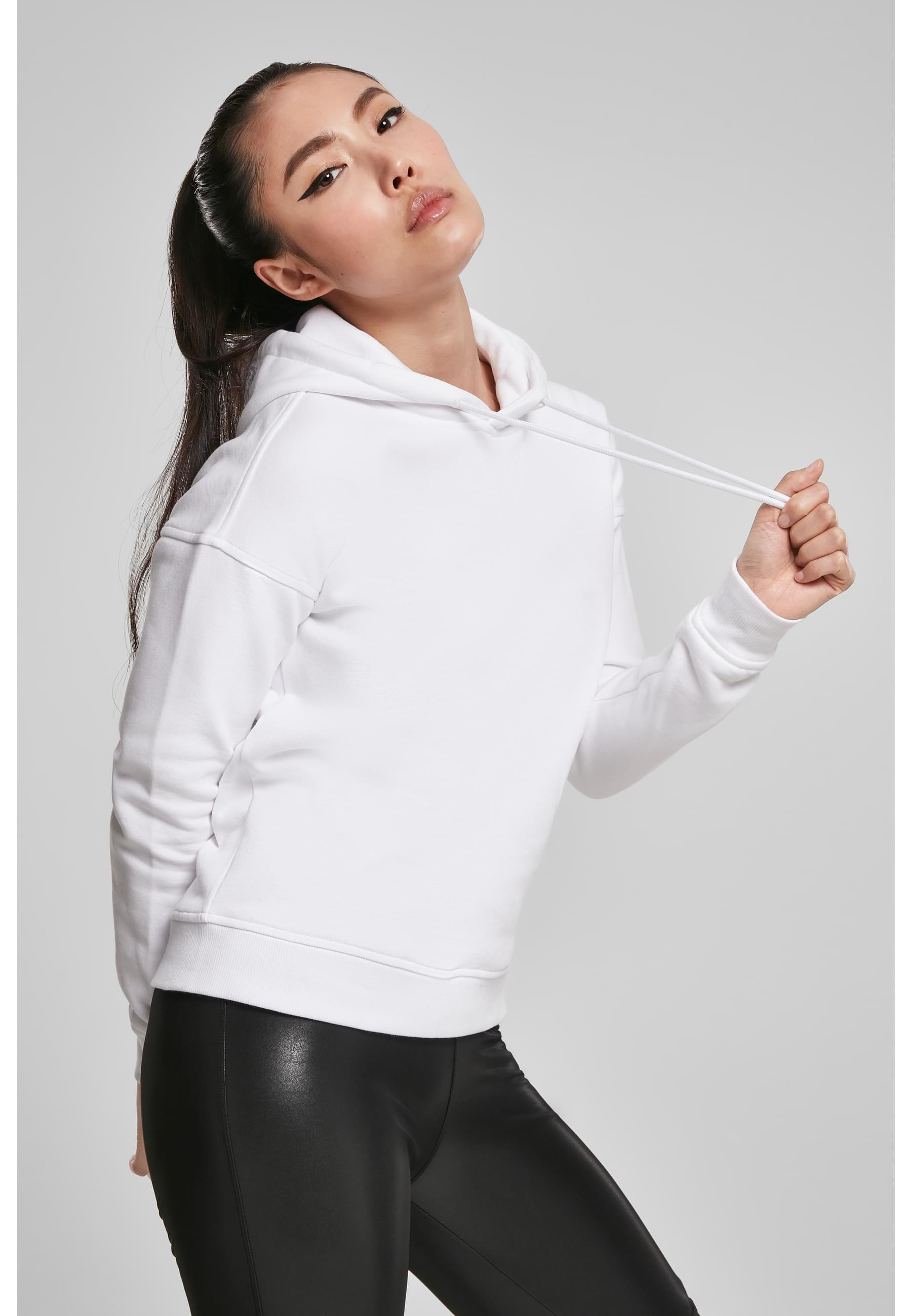 URBAN CLASSICS Kapuzenpullover »Urban Classics Damen Ladies Organic Hoody«, (1 tlg.)