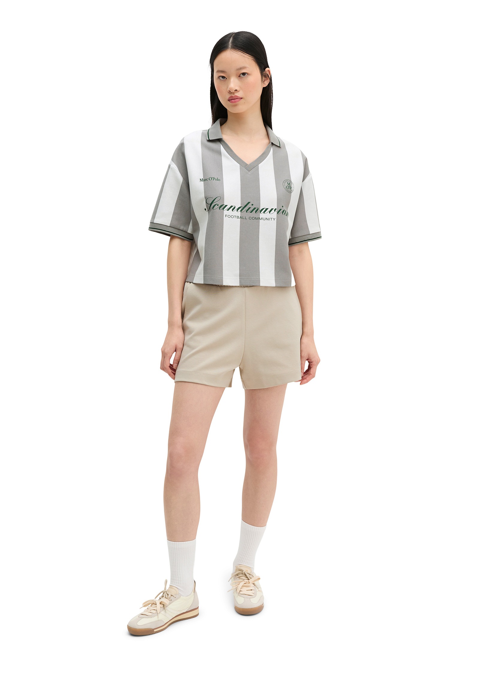 Marc O'Polo T-Shirt »aus Organic Cotton-Mix«