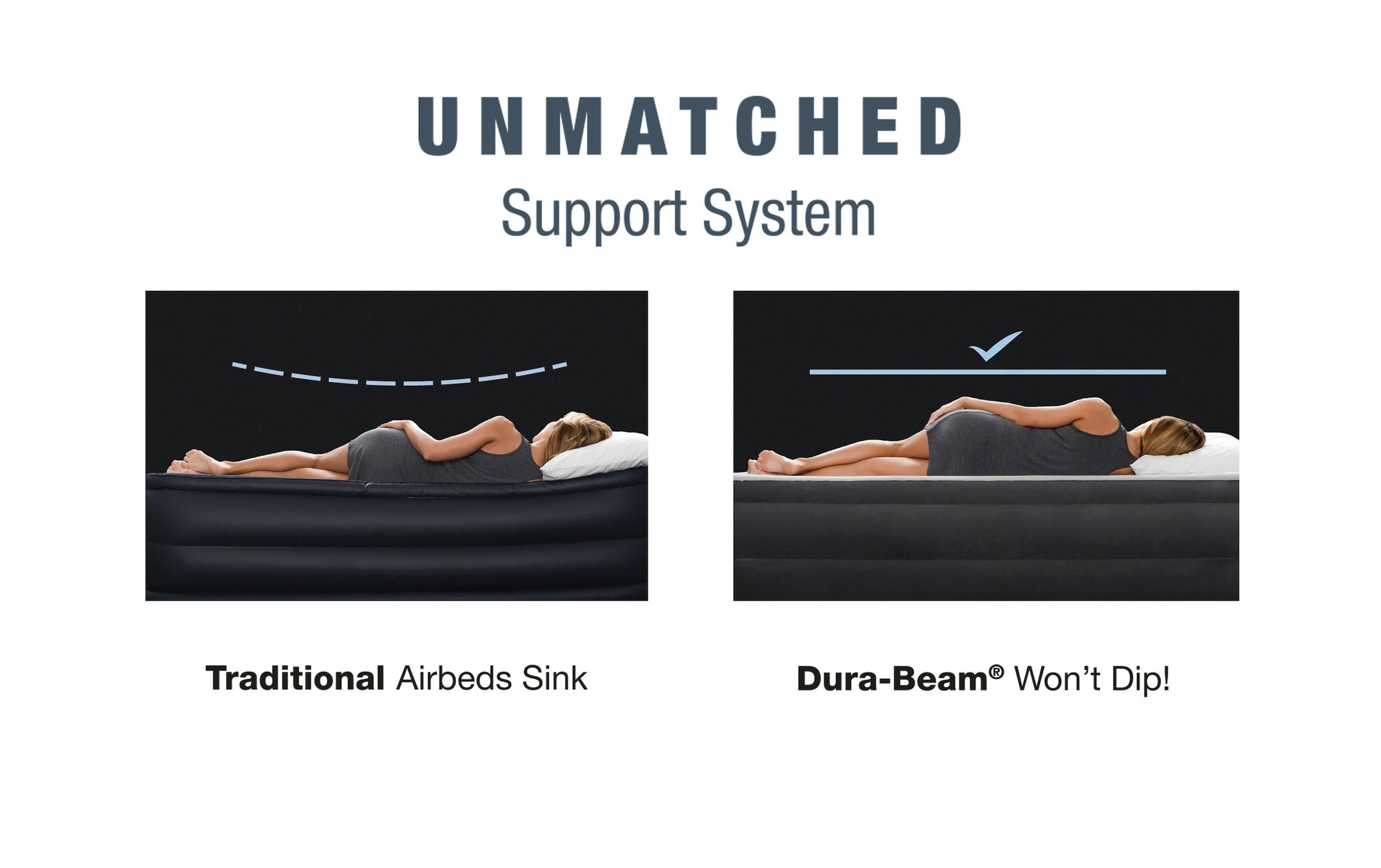 Intex Luftbett »Intex DuraBeam Deluxe Ultra Plush«