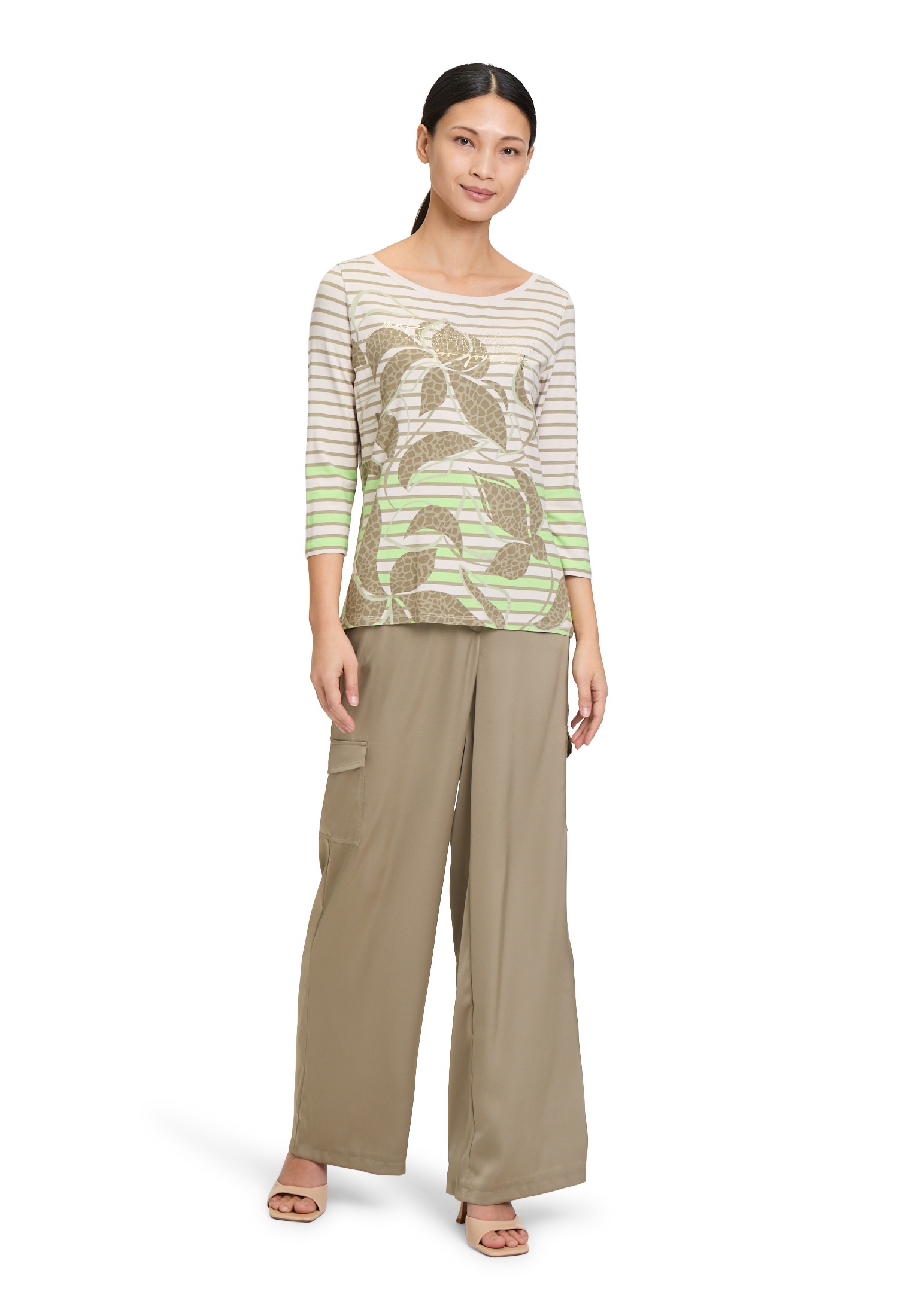 Betty Barclay 3/4-Arm-Shirt »Betty Barclay Ringelshirt mit U-Boot-Ausschnitt«, (1 tlg.), Muster