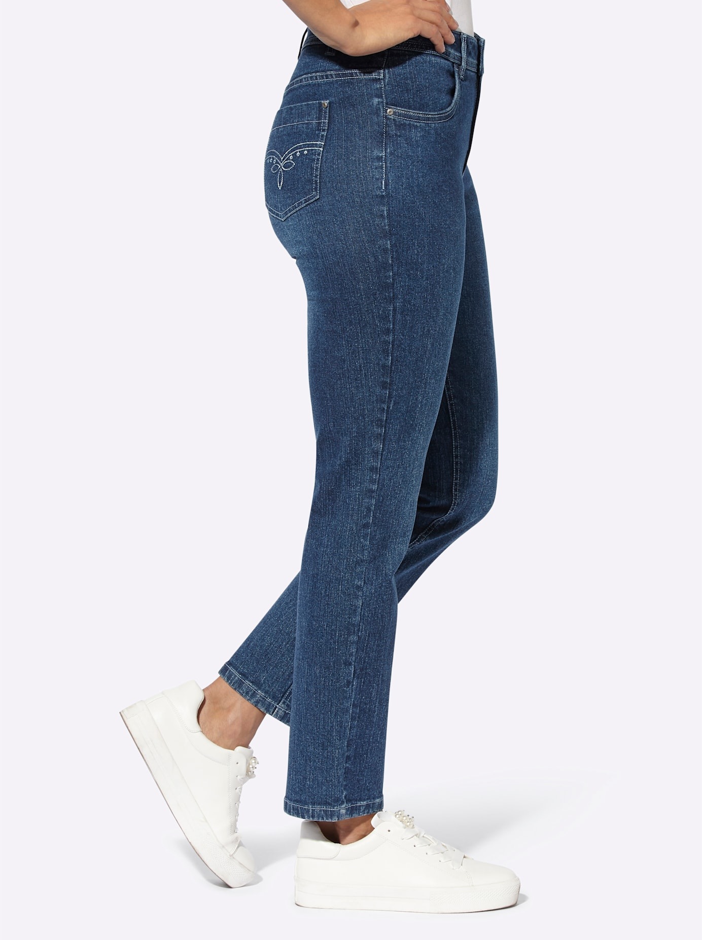 Inspirationen 5-Pocket-Jeans, (1 tlg.) günstig online kaufen