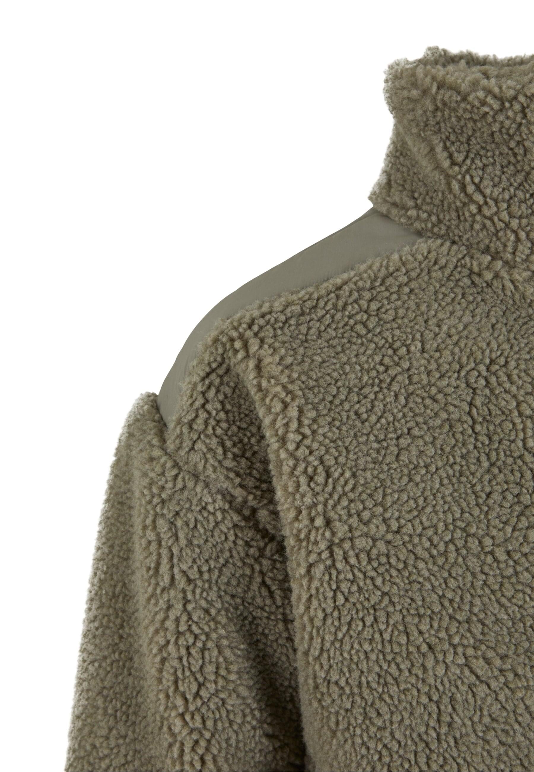 URBAN CLASSICS Winterjacke »Urban Classics Girls Sherpa Mix Jacket«, (1 St.), ohne Kapuze