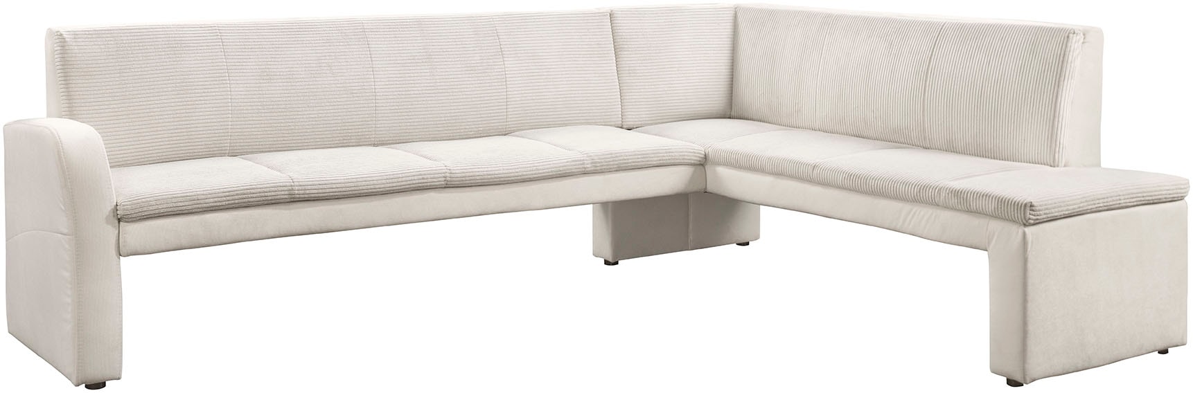 exxpo - sofa fashion Eckbank "Cortado, elegant und modern mit hohem Sitzkomfort" hohe Bodenfreiheit, schöne Detailverarbeitung