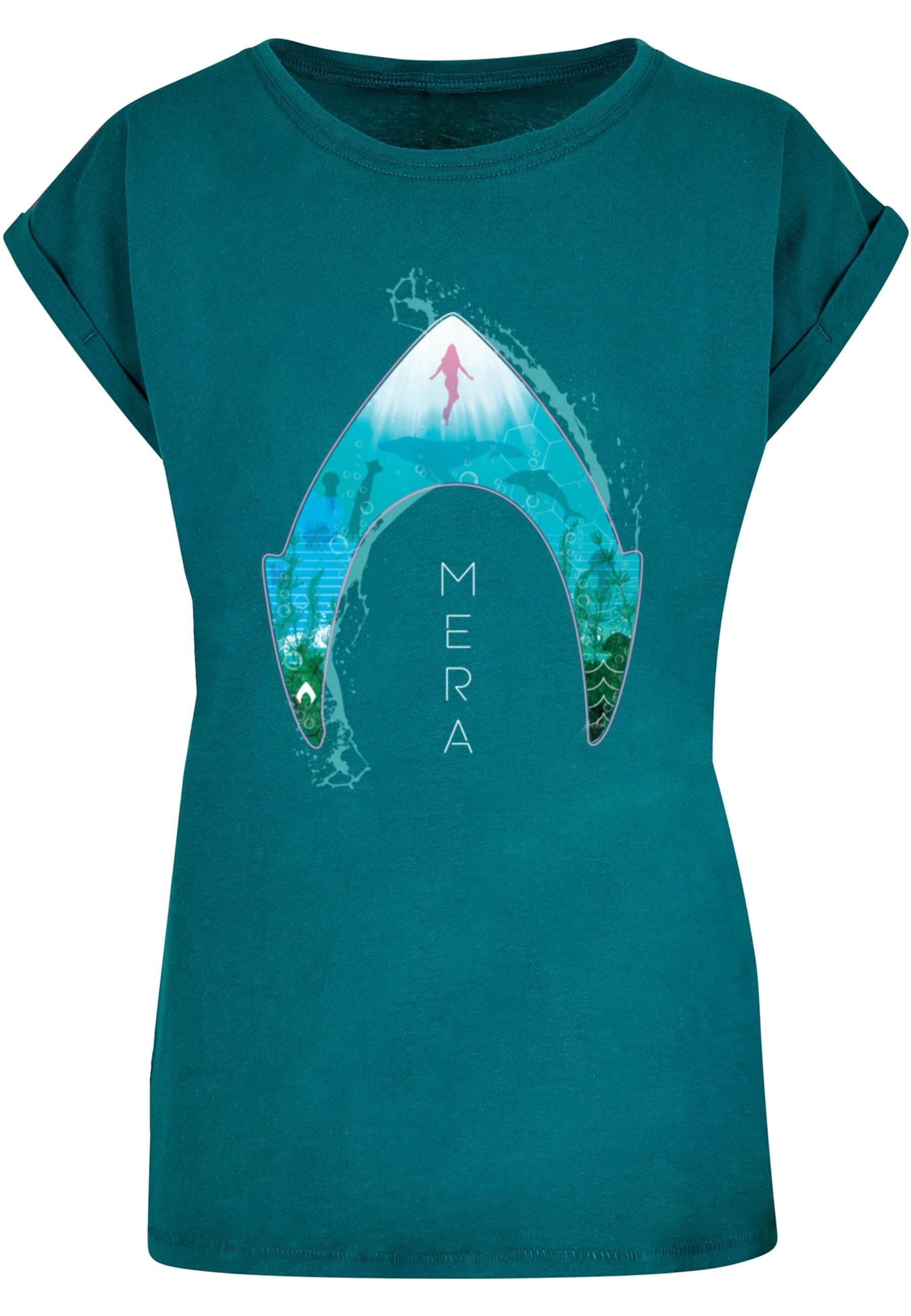 ABSOLUTE CULT T-Shirt "ABSOLUTE CULT Damen Ladies Aquaman - Mera Ocean Logo günstig online kaufen