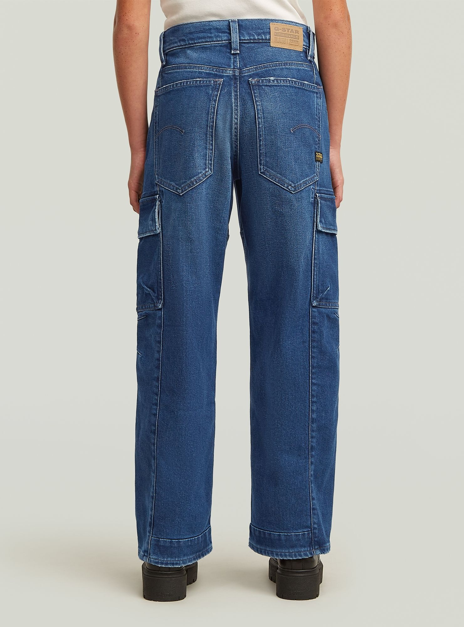 G-STAR 5-Pocket-Jeans »Girls Bowey Extreme Cargo Loose Jeans«