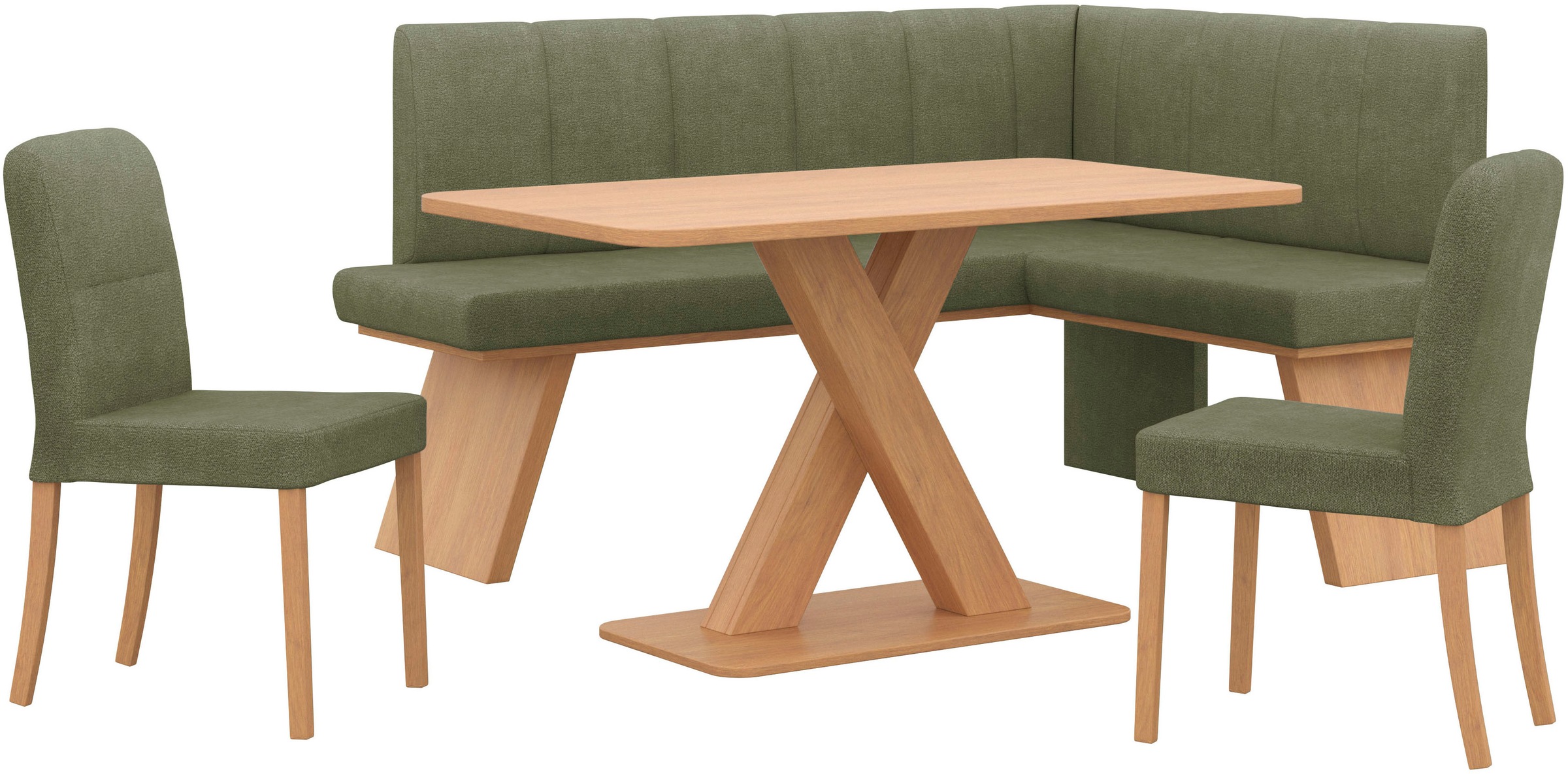 Home affaire Eckbankgruppe "Nina", (Set, 4 tlg., 4er), Sitzgruppe Esszimmer günstig online kaufen