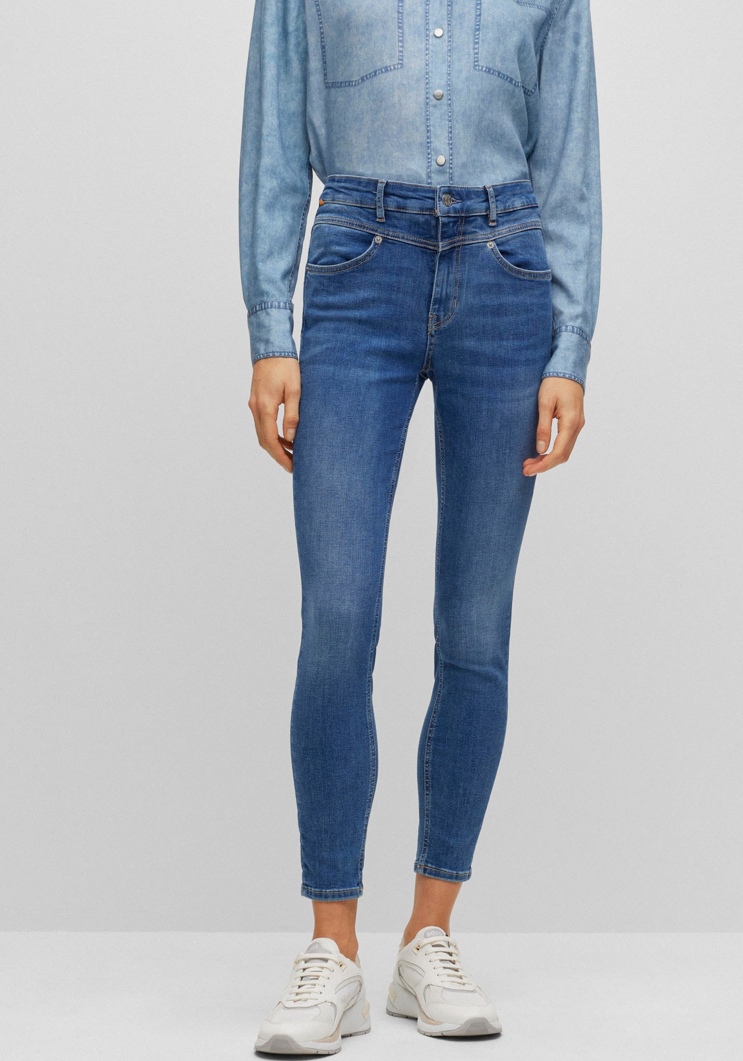 BOSS ORANGE Skinny-fit-Jeans »Kitt Skinny High Ris...