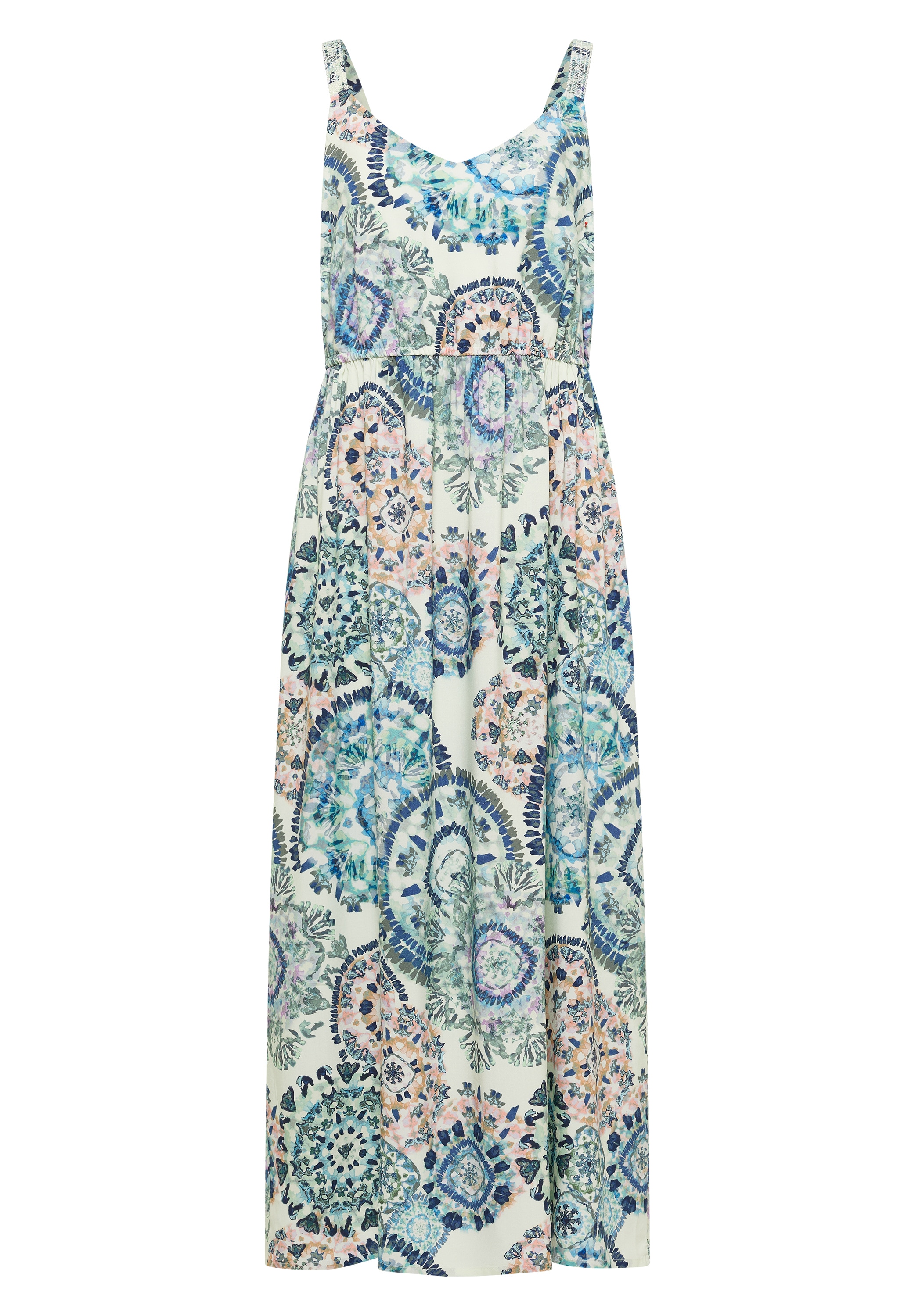 Cecil Maxikleid Ohne Taschen mit allover Print