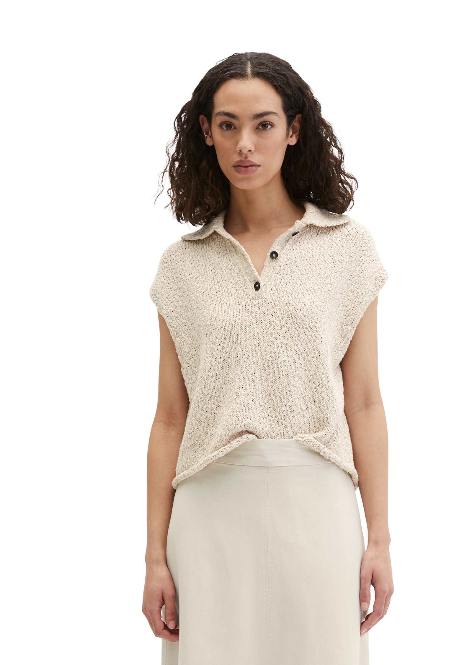 Marc OPolo Strickpullover "aus Organic-Cotton-Mix-Slub"