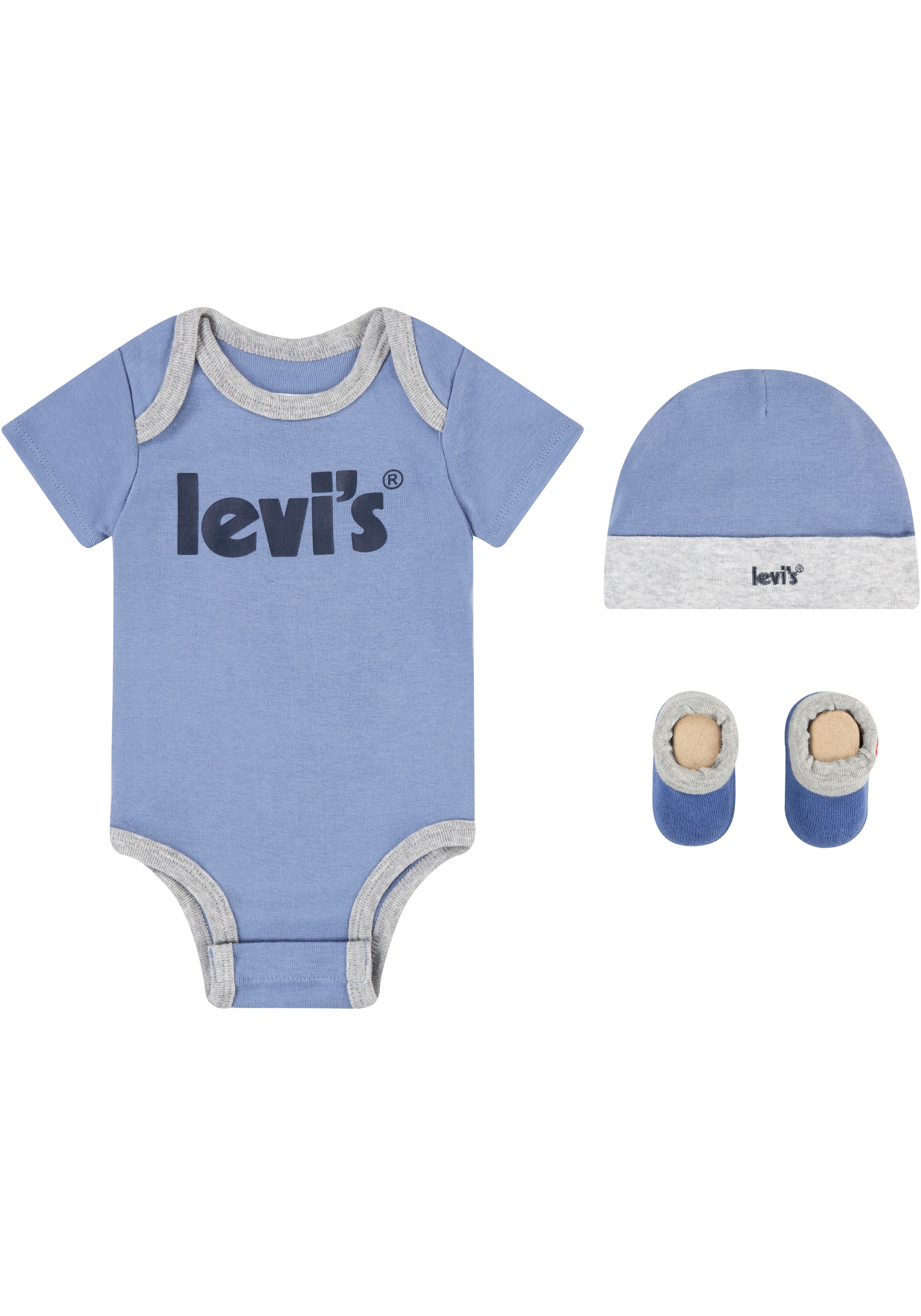 Levis Kids Kurzarmbody "Neugeborenen-Geschenkset", UNISEX