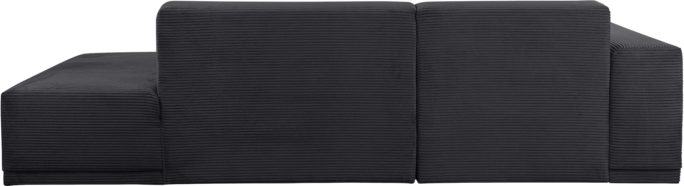 WERK2 Ecksofa »Apollo, hoher Sitzkomfort, aktuelles Design, Breite 264cm, L-Form« Puristisches Design mit maximalem Komfort