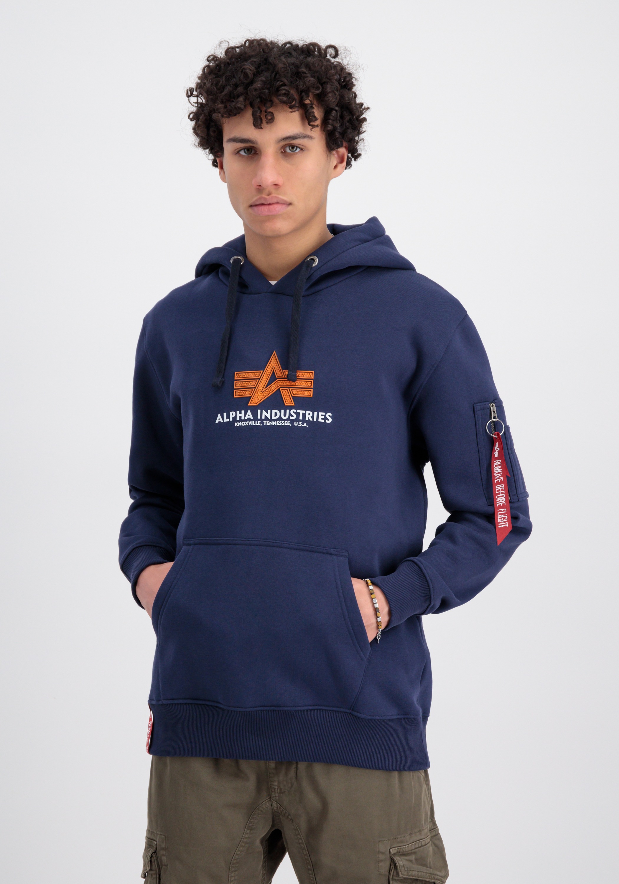 Alpha Industries Hoodie "Alpha Industries Men - Hoodies Basic Hoodie BL Rub günstig online kaufen