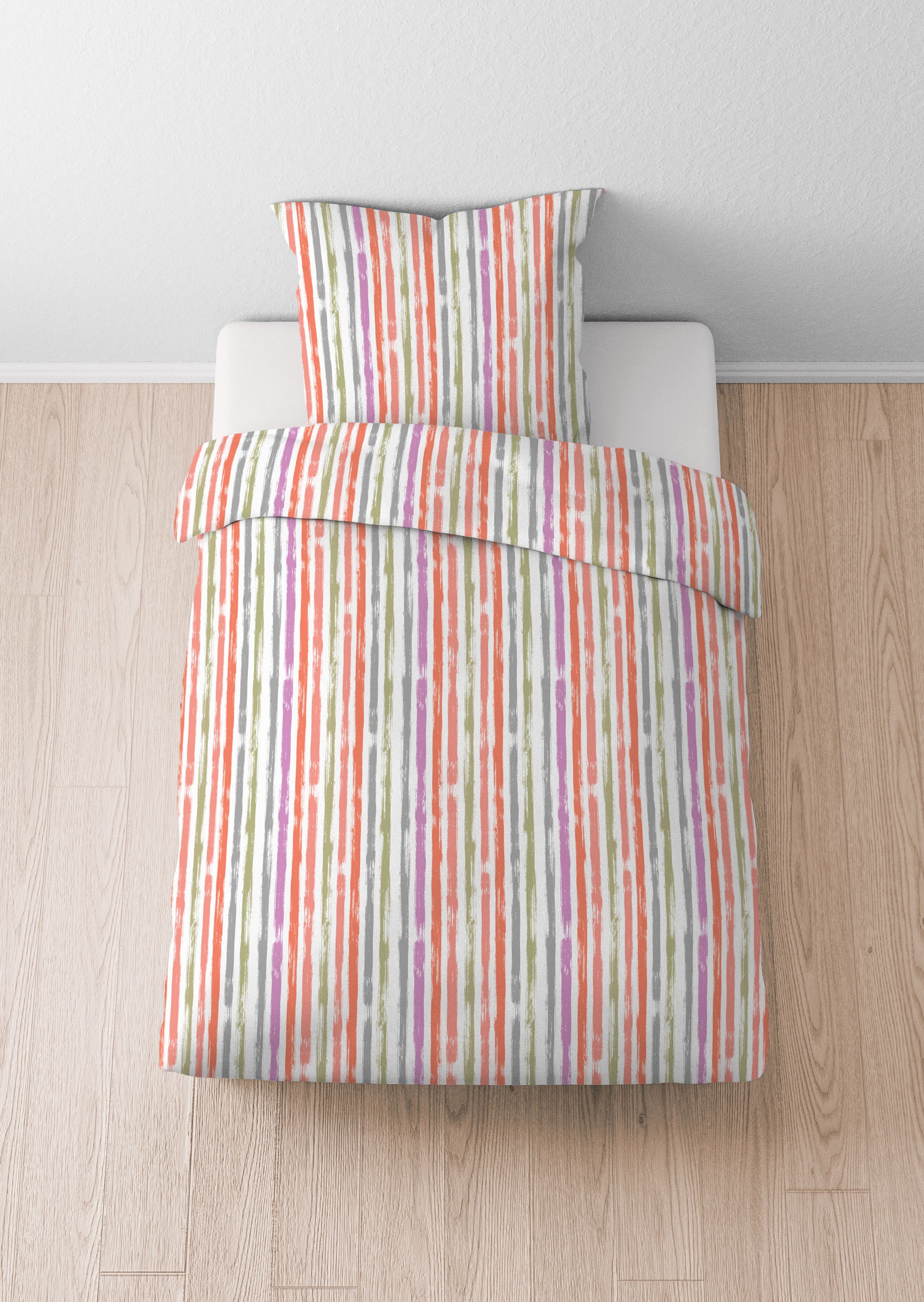 Castell - Markenbettwäsche Bettwäsche "0020372" 2 Stk. absolut bügelfrei, 1 günstig online kaufen