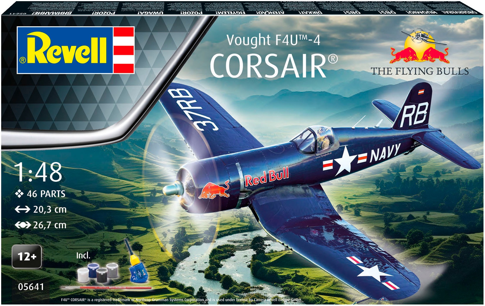 Revell® Modellbausatz »Flying Bulls F4U-4 Corsair«, 1:48