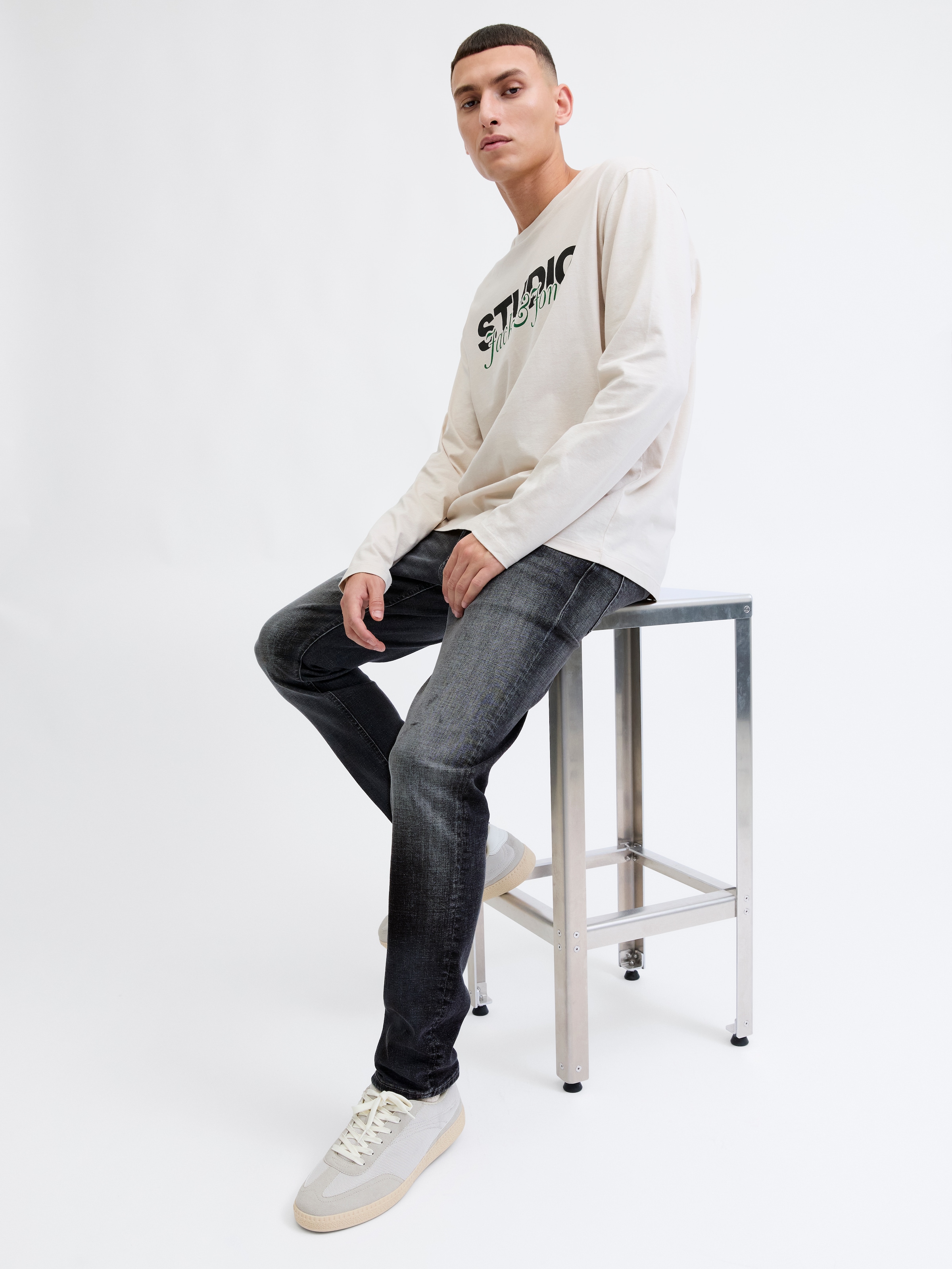 Jack & Jones Slim-fit-Jeans »JJIGLENN JJCOOPER ST 335 BF«